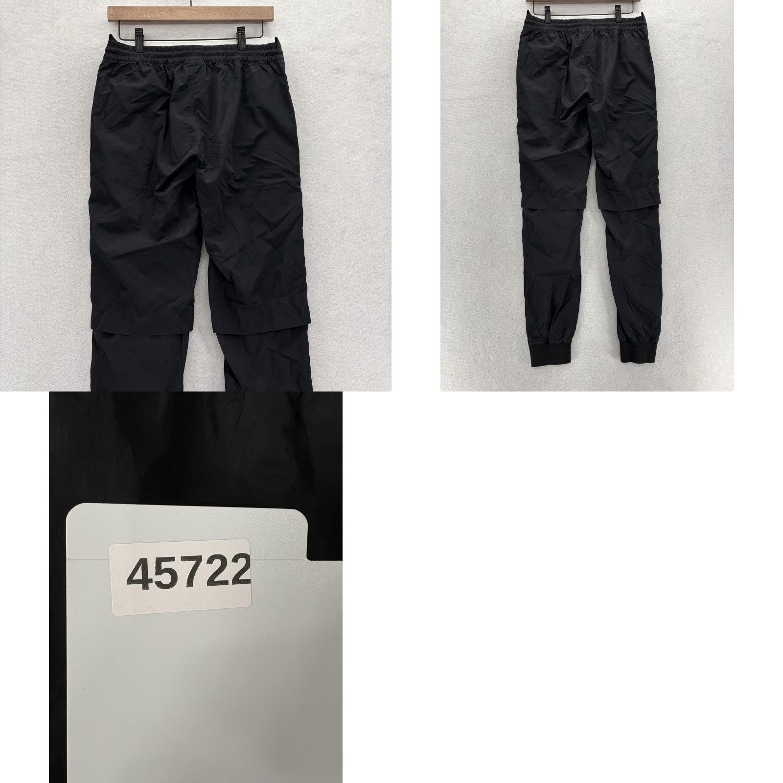 Athleta Athleta Womens Legend Track Pant Small Tall Black Nylon Drawstring Pants Slim Elastic Waist Pockets Side Stripe Zip Pocket Athletic Activewear Women Size 28" / US 6 / IT 42 - 9 Thumbnail