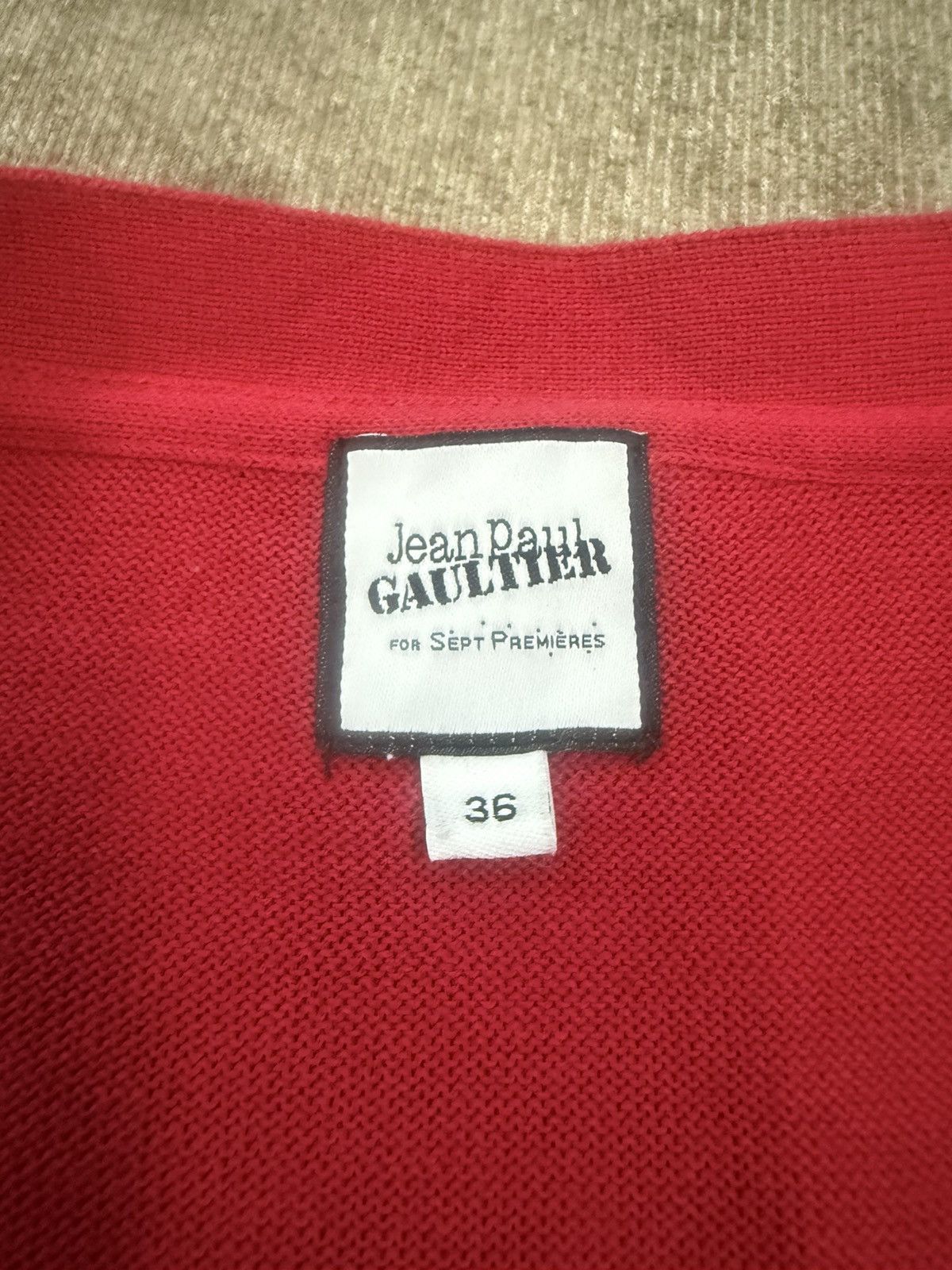 Jean Paul Gaultier JEAN PAUL GAUTIER TRICOLOUR CARDIGAN Size S / US 4 / IT 40 - 12 Thumbnail