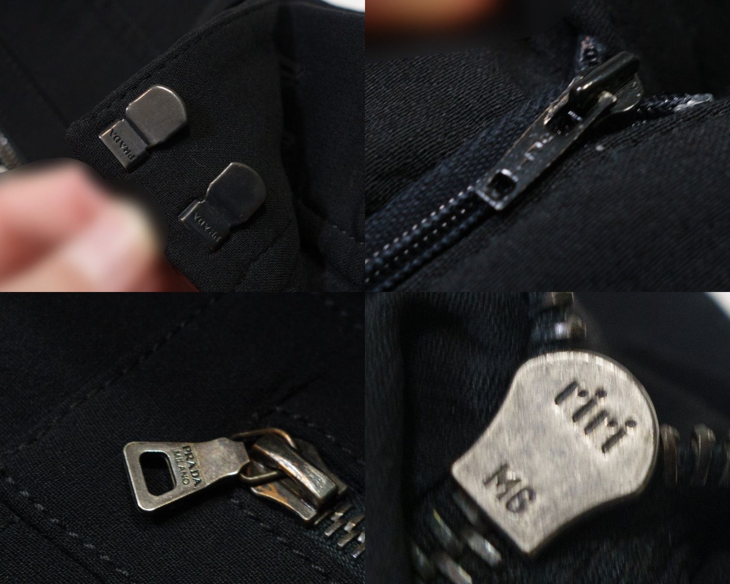 Prada 00s Mainline Wool Blend Tactical Cargo Pocket Pants Size 28" / US 6 / IT 42 - 9 Thumbnail