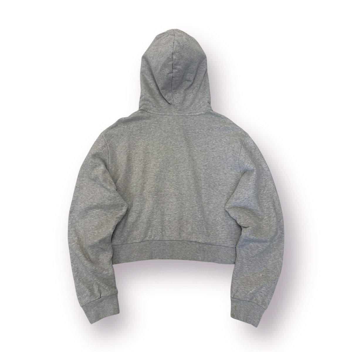 Adidas 🔥 Y2K Adidas Trefoil Sportwear Big Logo Croped Hoodie - L Size L / US 10 / IT 46 - 11 Thumbnail
