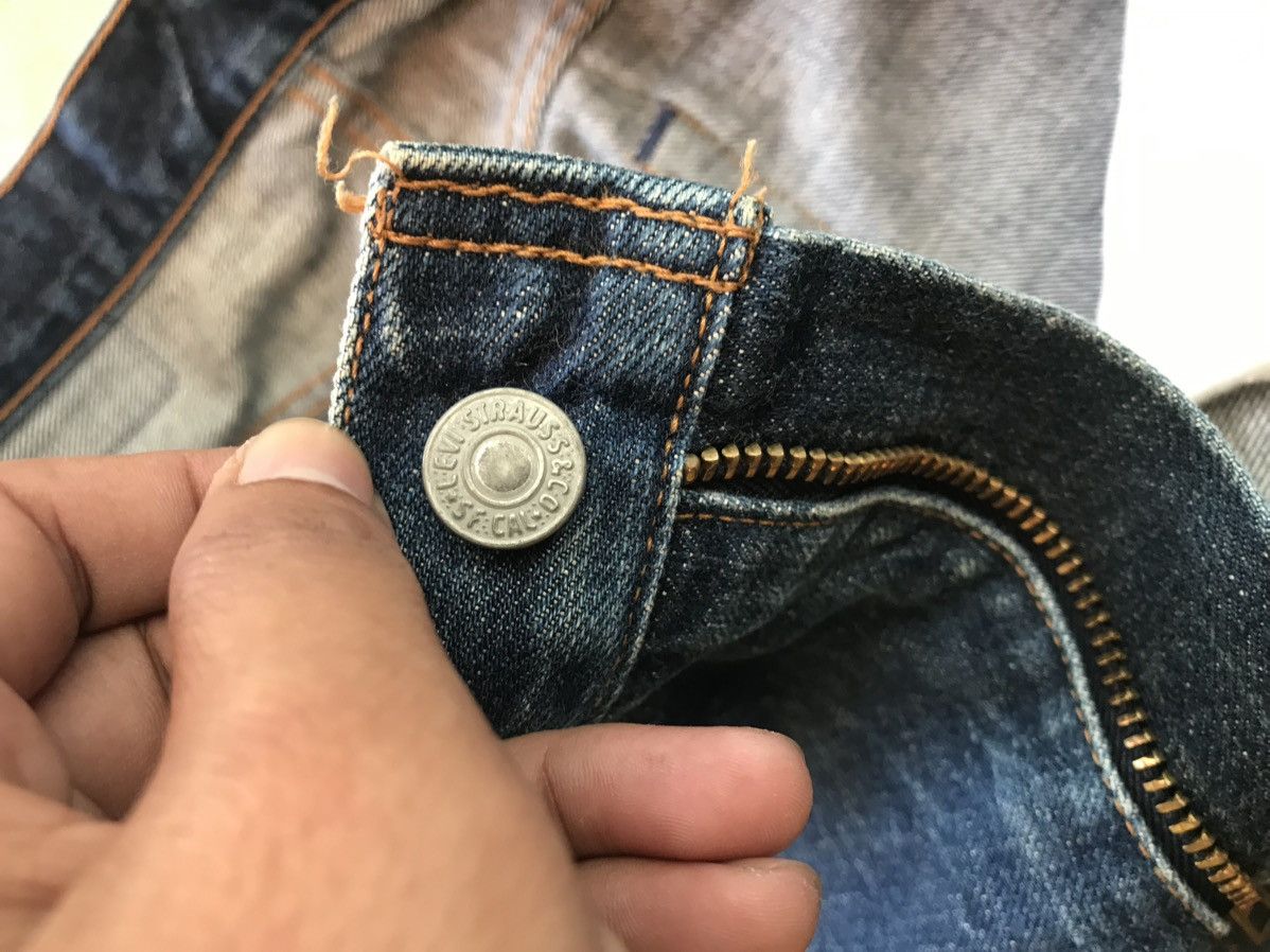 Levi's Levis 502 Big E 80s Talon Zipper Size US 33 - 10 Thumbnail