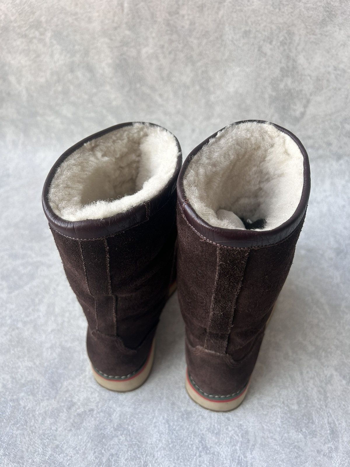Gucci Gucci Monogram GG Ankle Boots Shoes Suede Leather Size US 7 / IT 37 - 13 Thumbnail