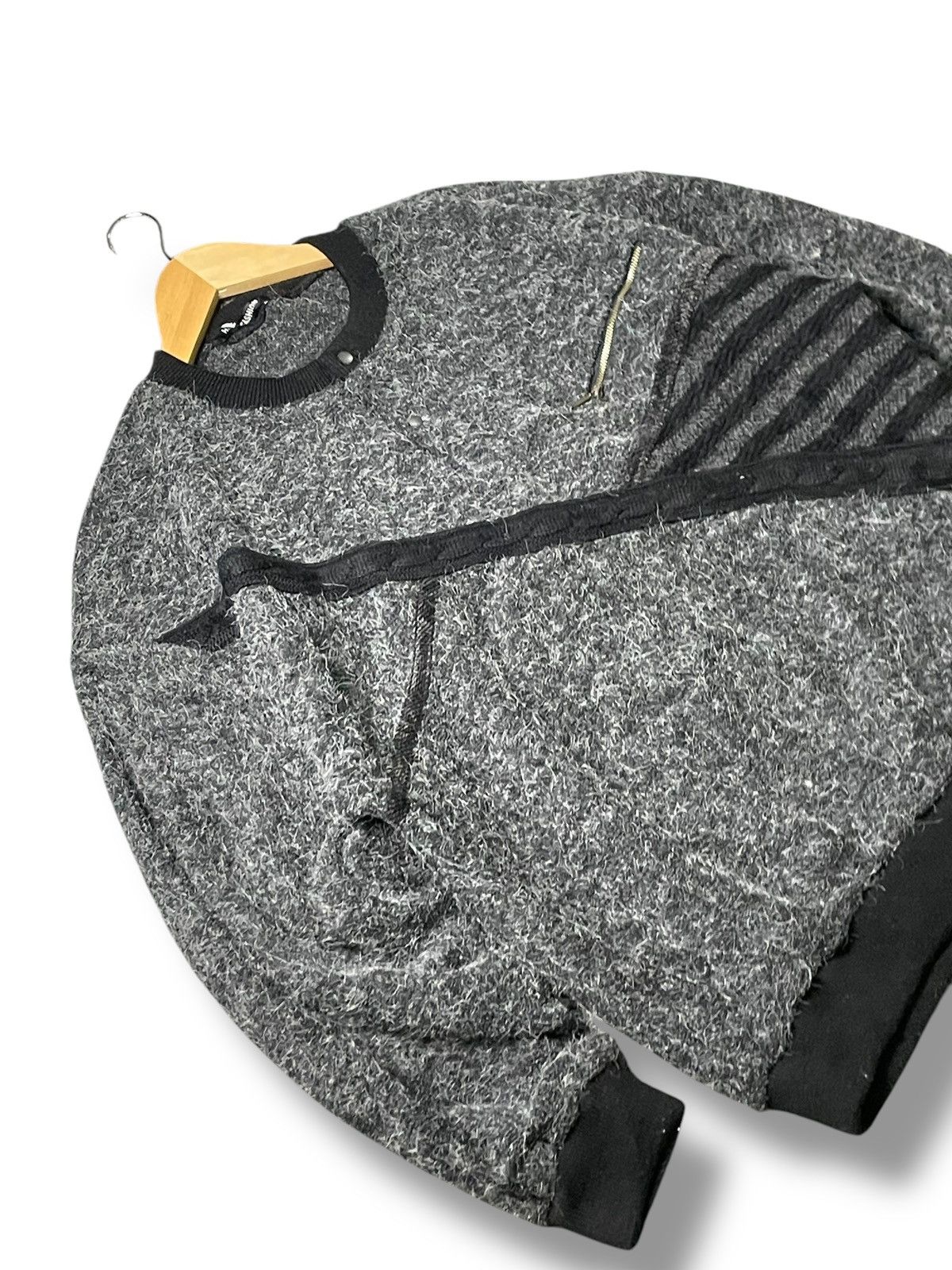 Japanese Brand High Fashion Brand Stylish Pullover Sweater (57) Size US M / EU 48-50 / 2 - 4 Thumbnail