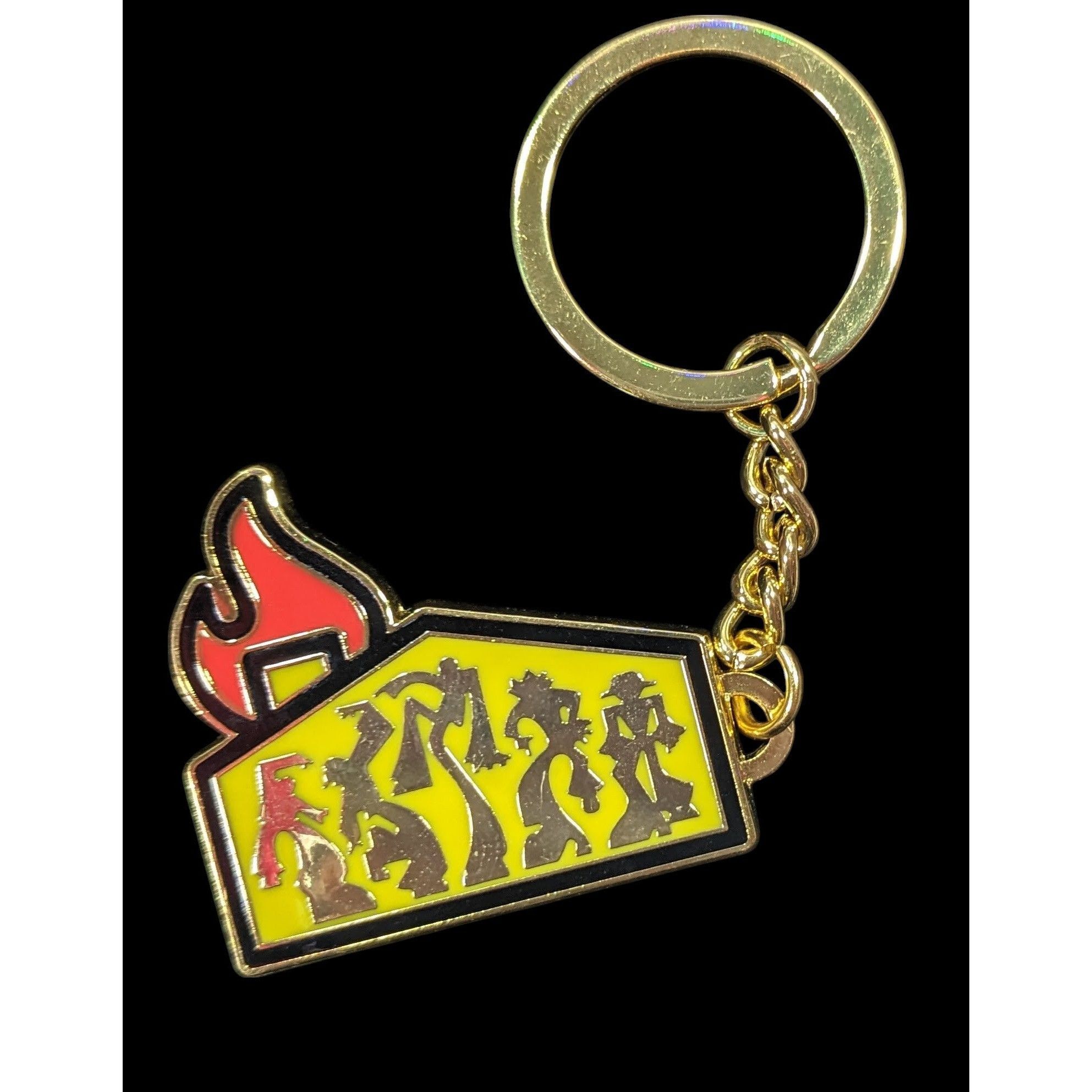 Other Insomniac House Party Yellow And Gold Tone Keychain Size ONE SIZE - 2 Thumbnail