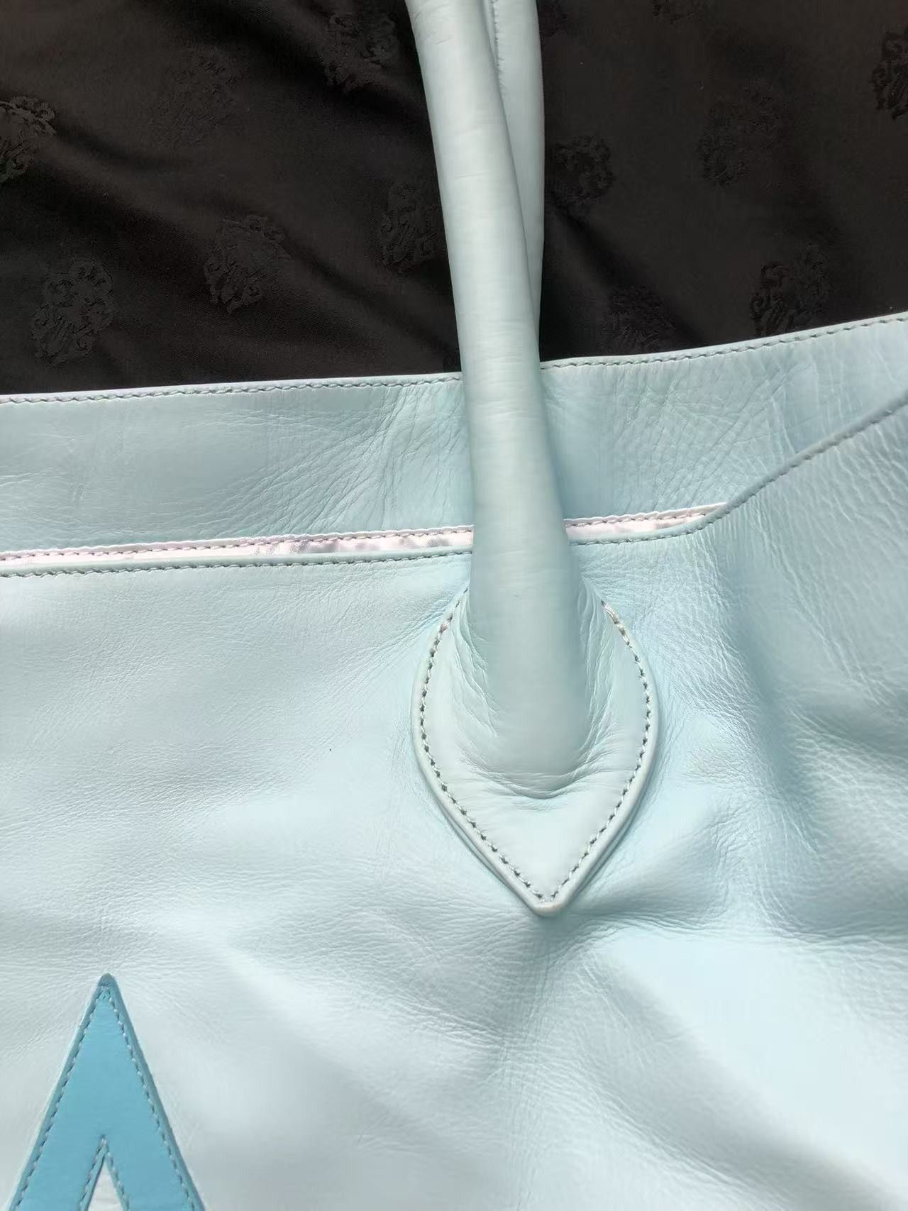 Chrome Hearts Chrome Hearts Star Patch Baby Blue Tote Bag Size ONE SIZE - 8 Thumbnail