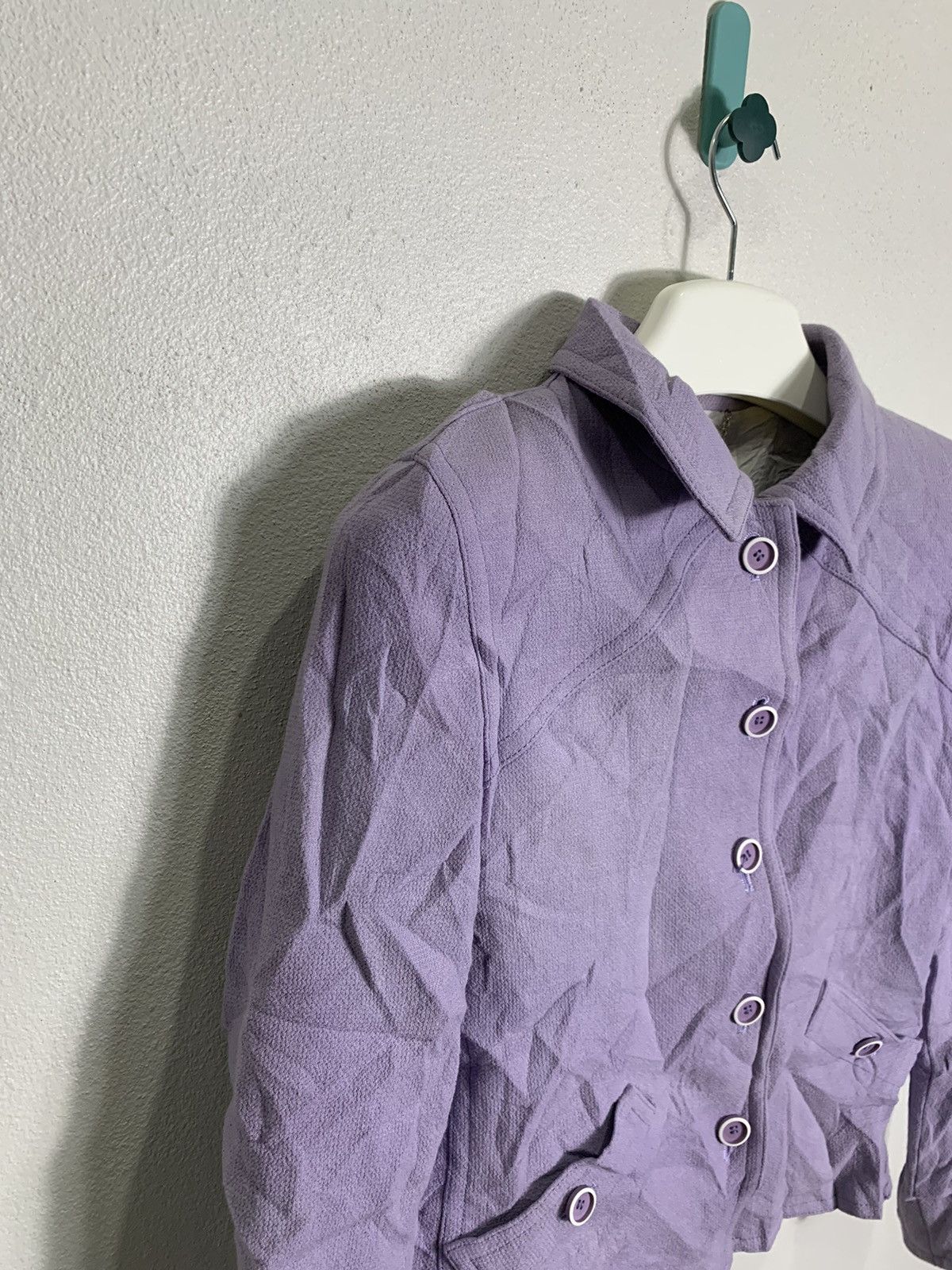 Courreges Courreges Cropped jacket wool Size S / US 4 / IT 40 - 3 Thumbnail