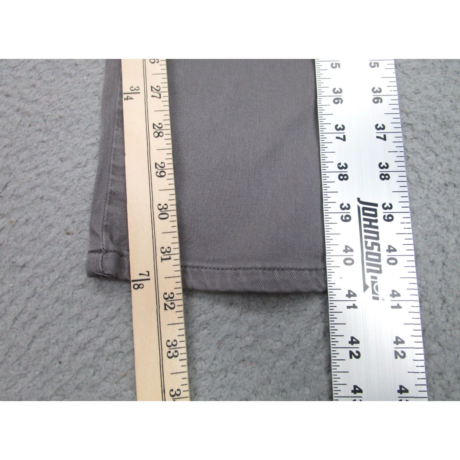 johnnie-O johnnie-O Pants Mens 30x32 Gray Granite Chino Khakis Hugo Golf Casual Preppy Size US 30 / EU 46 - 3 Thumbnail