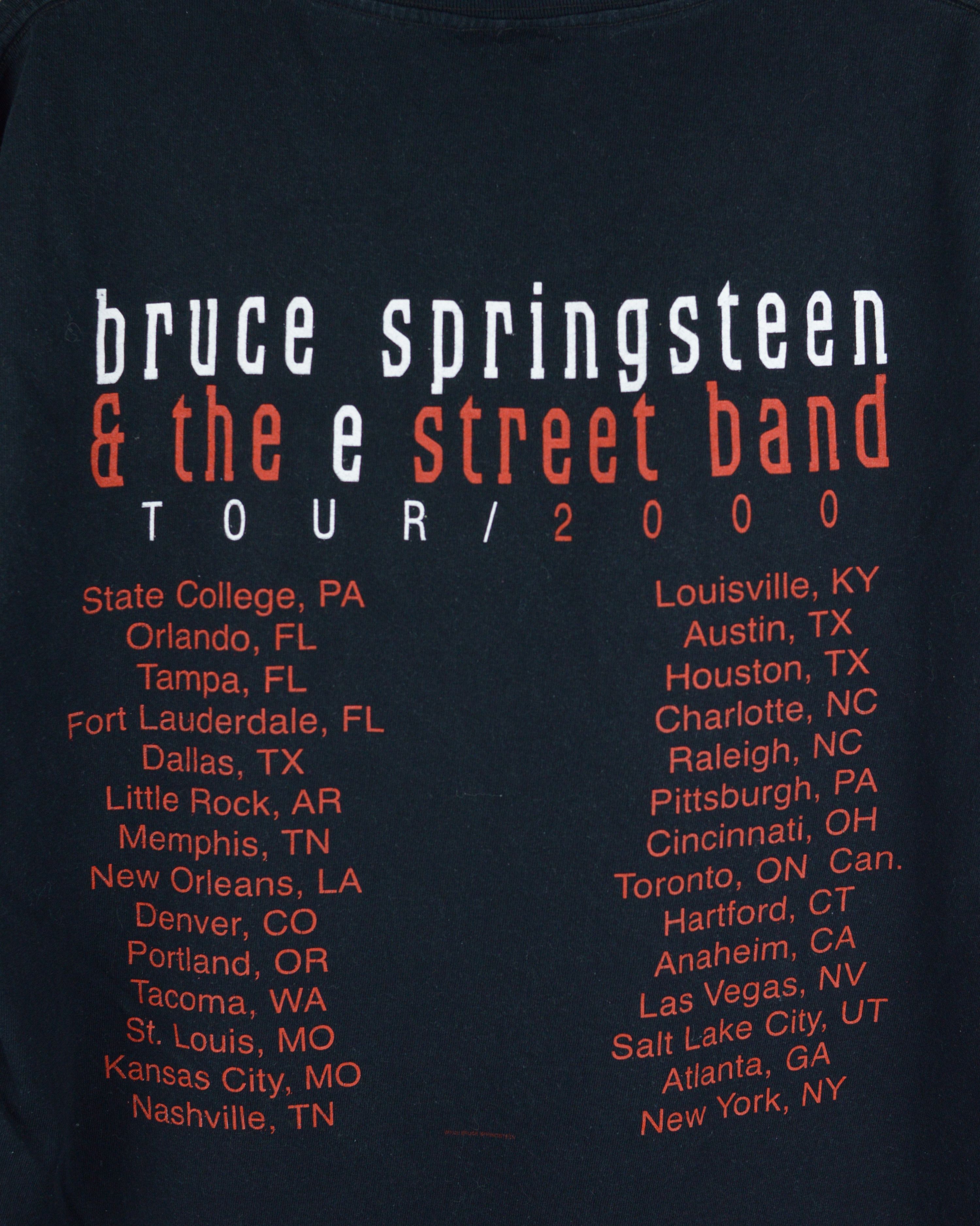 Vintage Vintage Bruce Springsteen and The E Street Band 2000 t shirt Size US L / EU 52-54 / 3 - 5 Thumbnail