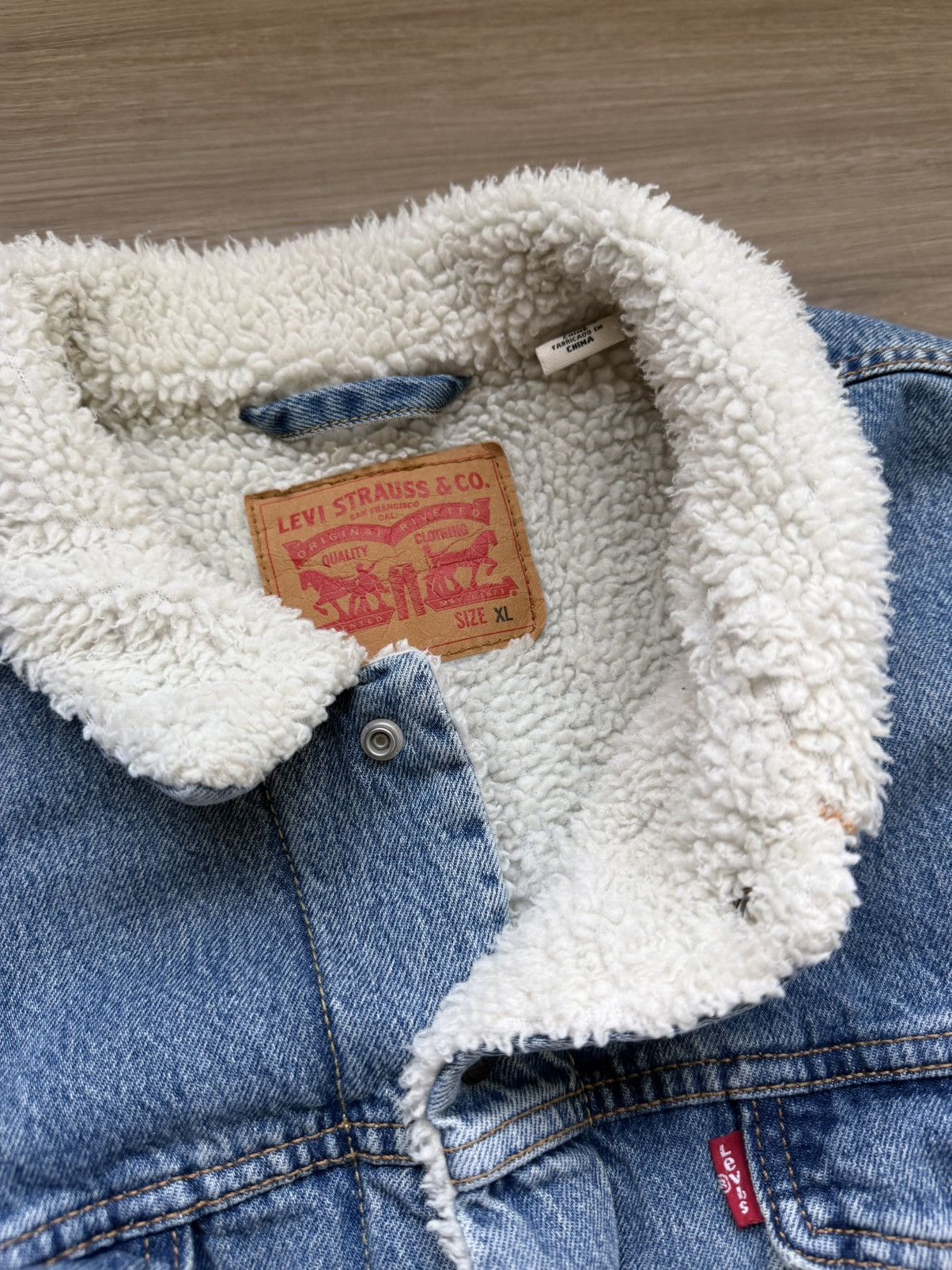 Levi's Levi’s Sherpa denim jacket Size US XL / EU 56 / 4 - 3 Thumbnail
