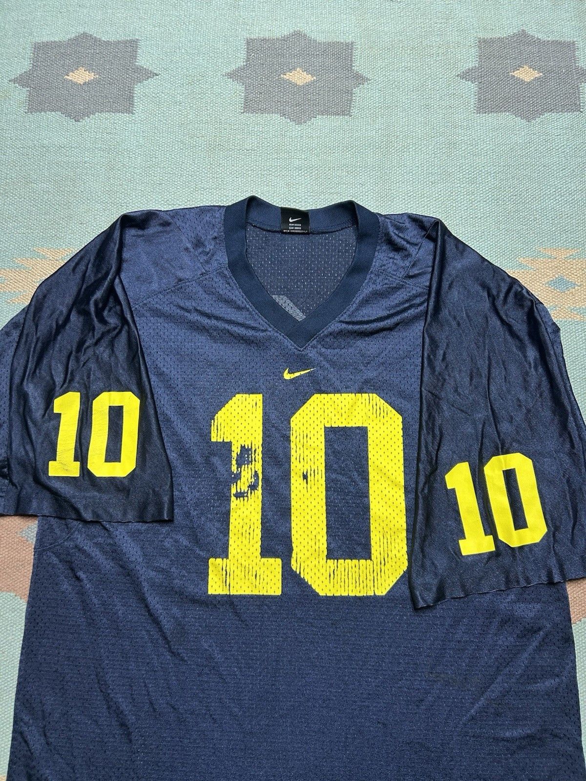 Vintage Nike football jersey university of Michigan wolverines #10 L Size US L / EU 52-54 / 3 - 4 Thumbnail