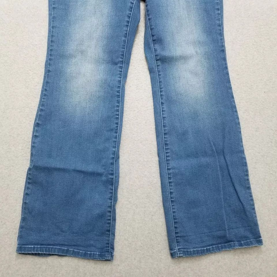 Other Soft Surroundings Jeans Womens Medium Flared Mid Rise 34x30 Size 34" / US 12 / IT 48 - 3 Thumbnail
