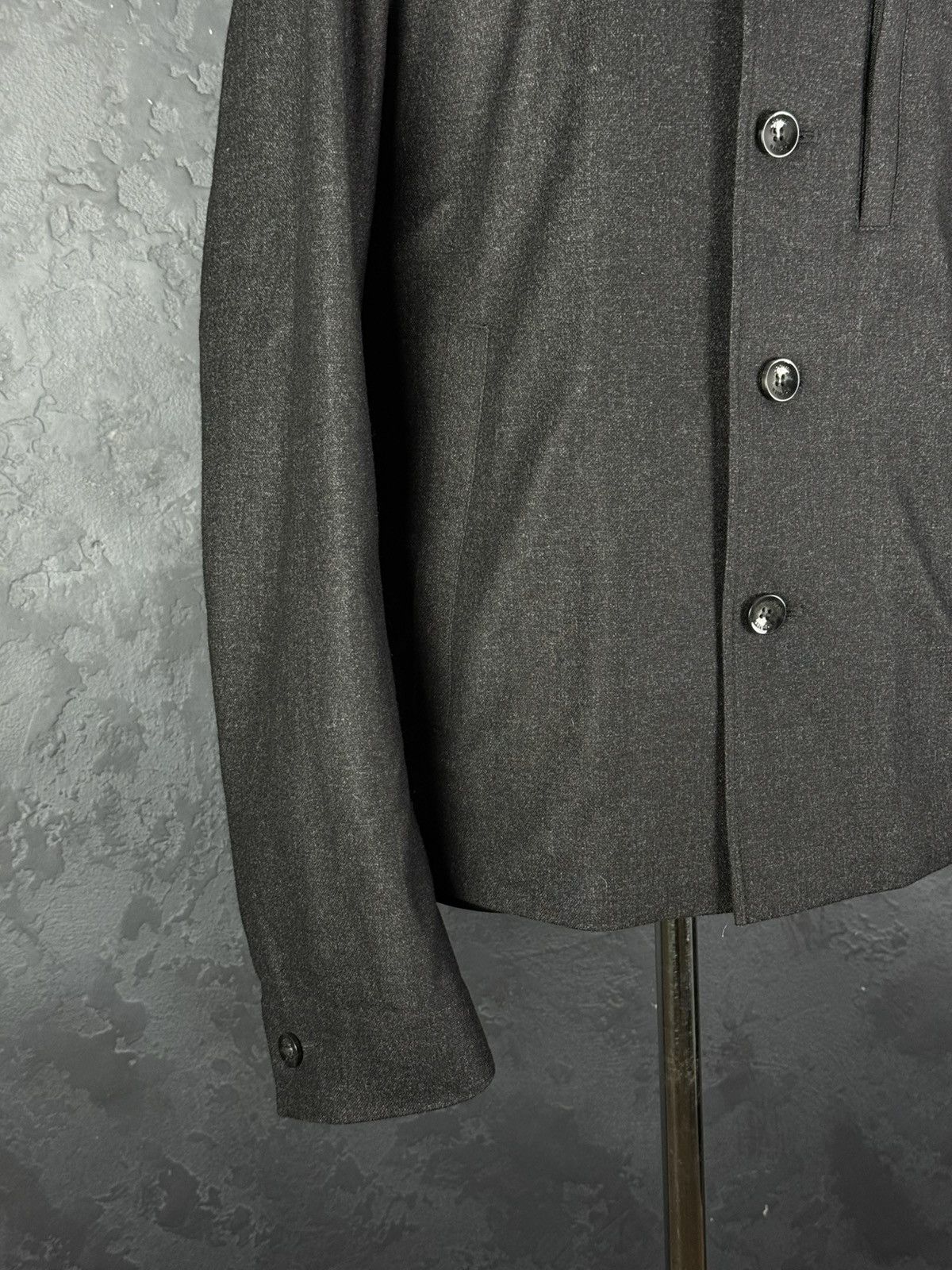 Bogner BOGNER Virgil Wool Cashmere Solid Black OverShirt Jacket Size US S / EU 44-46 / 1 - 8 Thumbnail