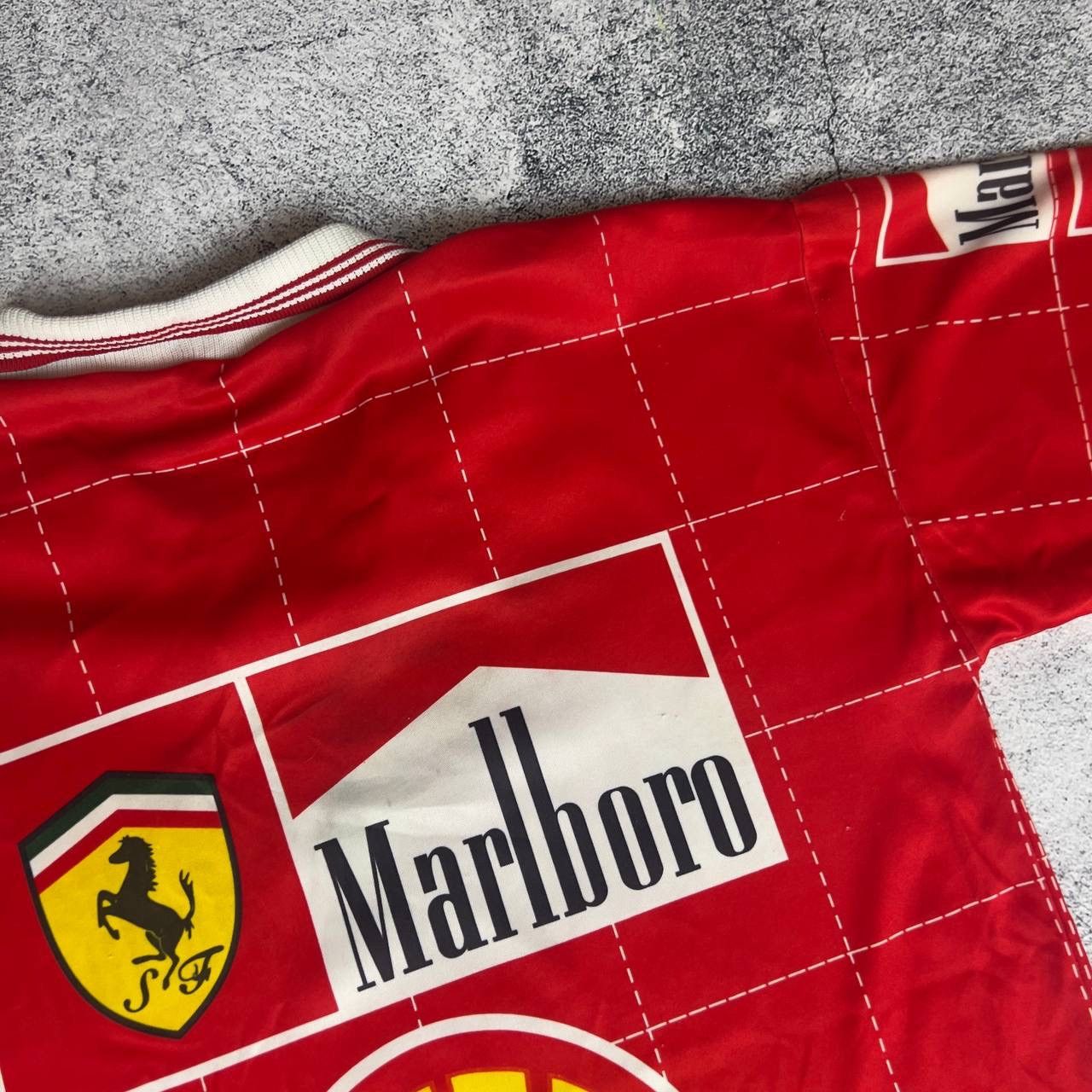 Ferrari Michael Schumacher Ferrari Marlboro Polo Red Men's Size S’ Size US S / EU 44-46 / 1 - 18 Thumbnail