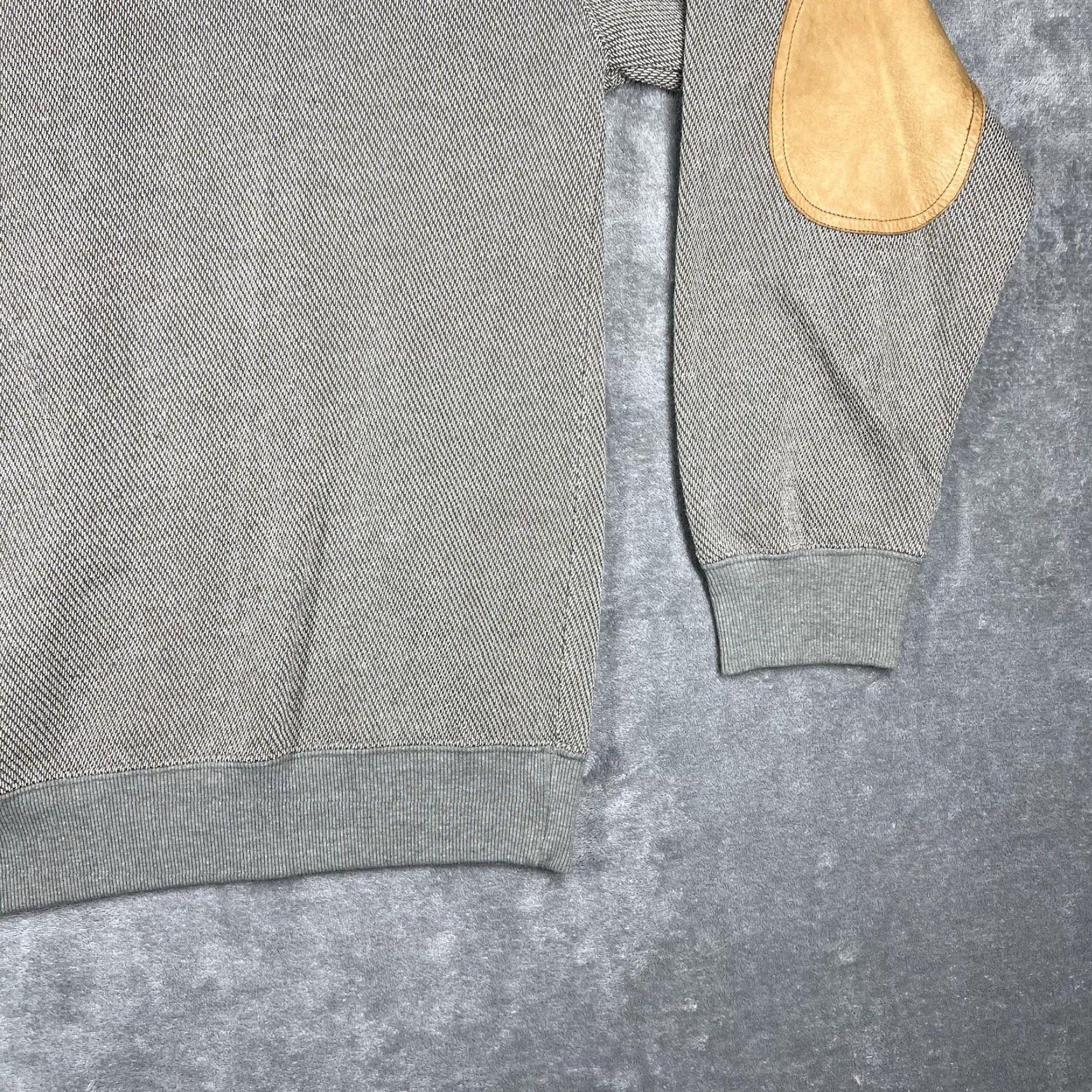 Orvis VINTAGE Orvis Collared Long Sleeve Polo Shirt Men's Large Gray Elbow Patch Size US L / EU 52-54 / 3 - 5 Thumbnail