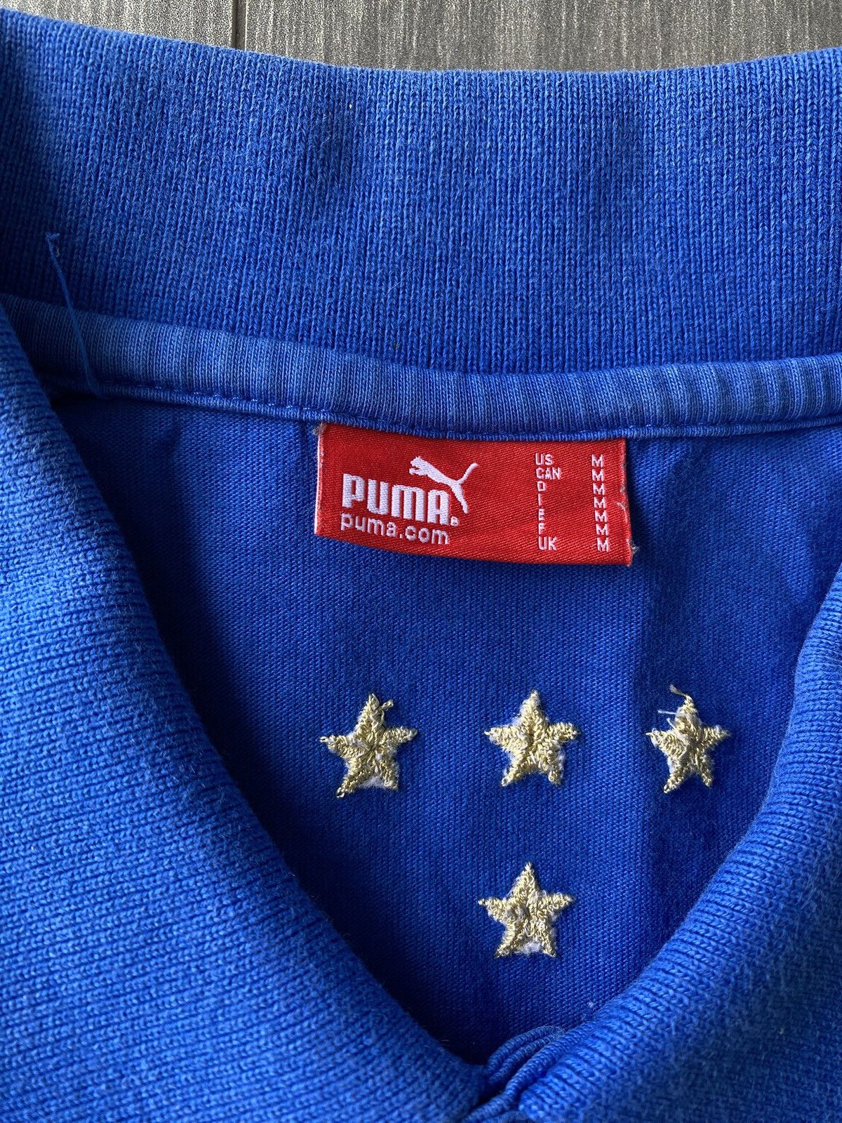 Puma × Vintage Vintage Puma Italy 2006/07 Polo Shirt Size US M / EU 48-50 / 2 - 6 Thumbnail