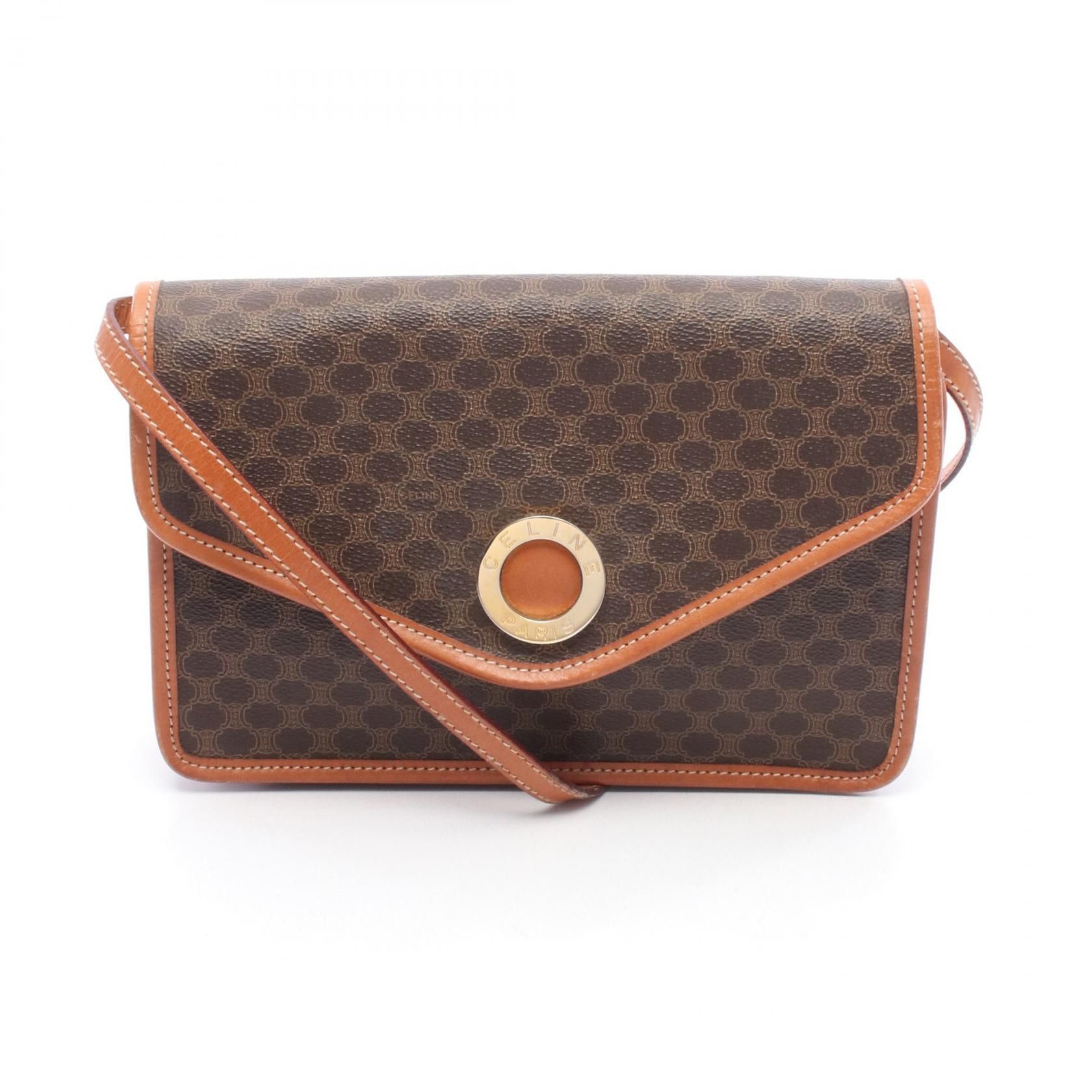 Celine Celine Celine Macadam PVC Coated Canvas Shoulder Bag Canvas Shoulder Bag Size ONE SIZE - 1 Thumbnail