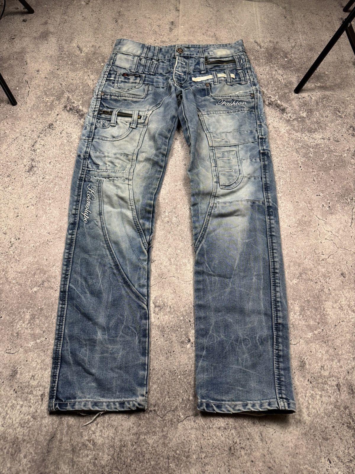 Japanese Brand Archive Kosmo Lupo Jeans Distressed Y2K Denim Pants Rare Size US 30 / EU 46 - 6 Thumbnail