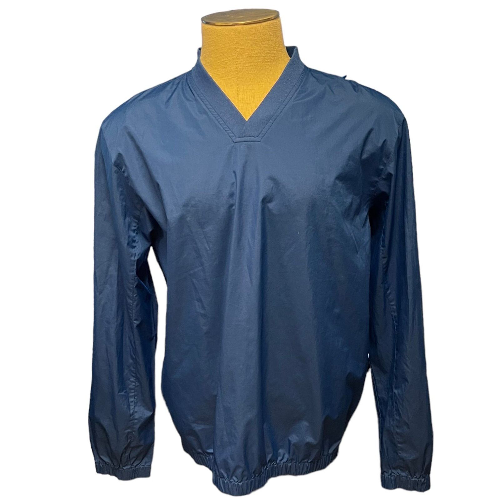 Port Authority Port Authority Blue Pullover V Neck Windbreaker Medium Size US M / EU 48-50 / 2 - 1 Thumbnail