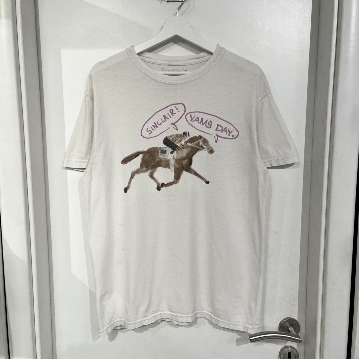 Sinclair Global Sinclair Global Yams Day Long Beach Tee White Size US M / EU 48-50 / 2 - 1 Thumbnail