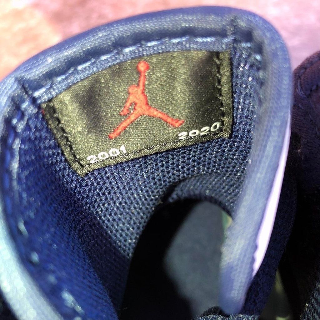Jordan Brand Nike Air Jordan Retro 1 High COJP Midnight Navy Size 9 Size US 9 / EU 42 - 6 Thumbnail