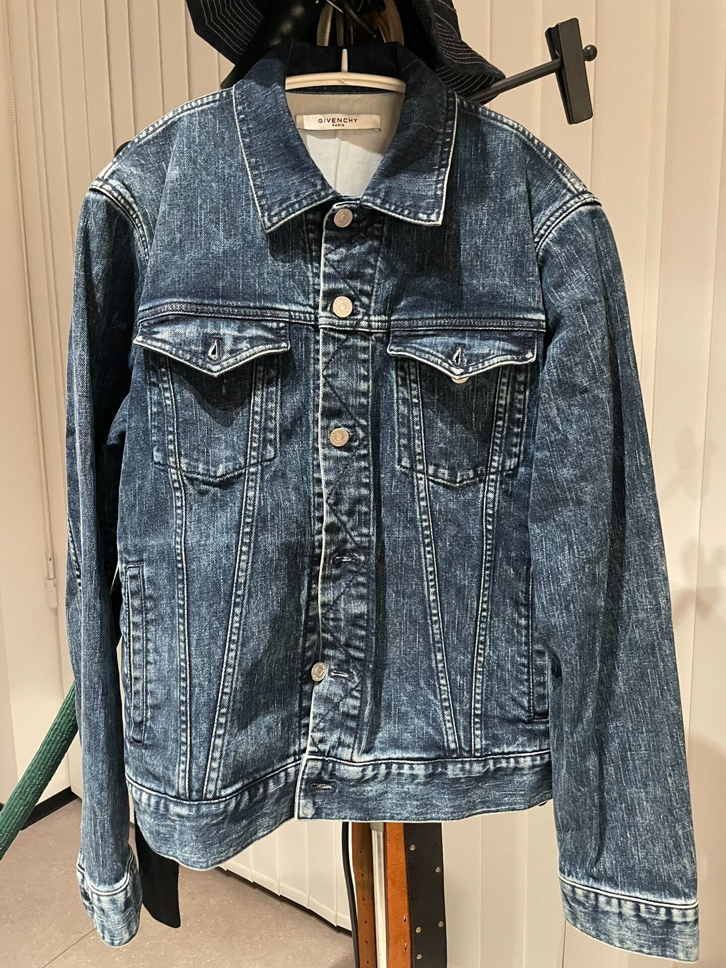 Givenchy Givenchy Men's Denim Jacket Size M Size US M / EU 48-50 / 2 - 1 Thumbnail