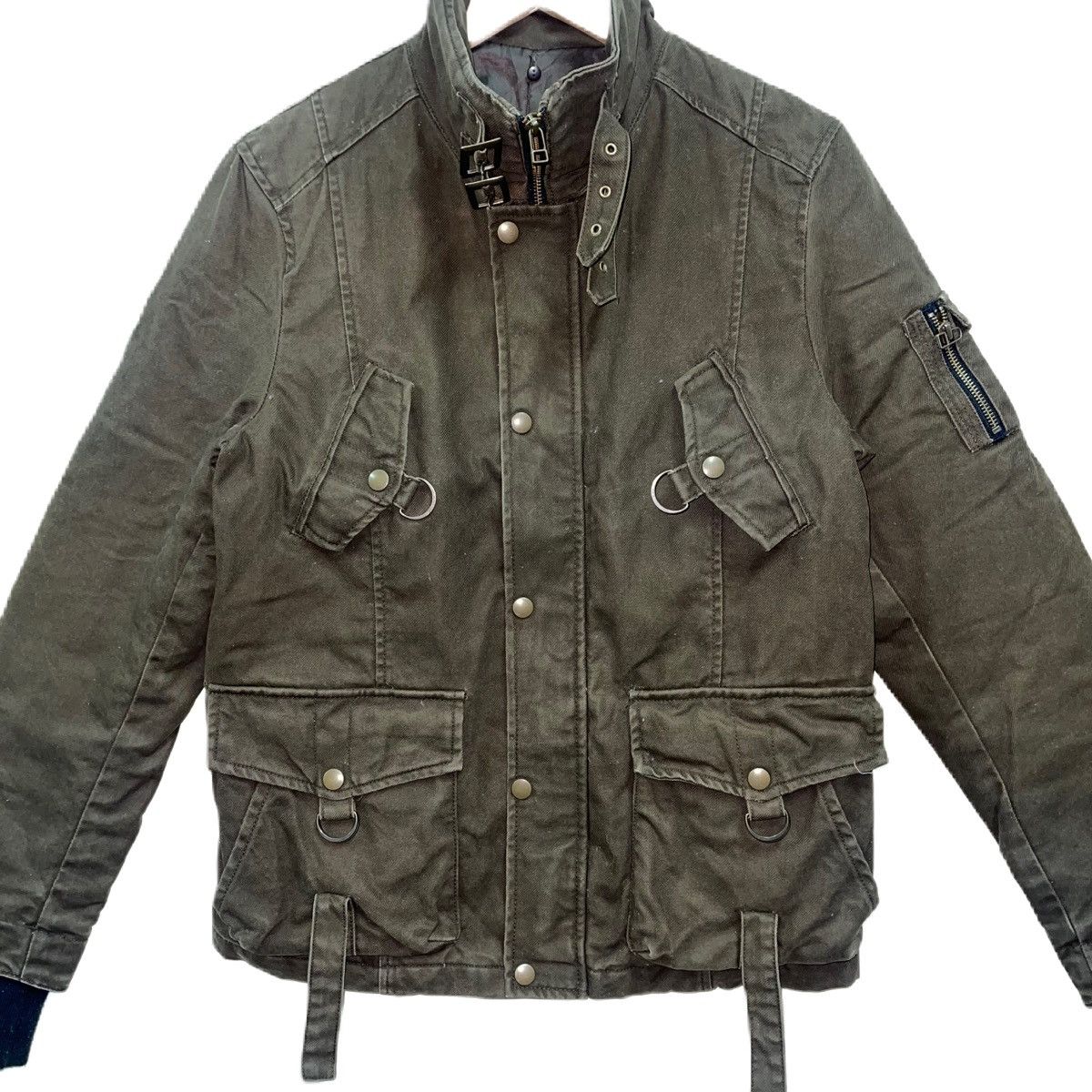 If Six Was Nine Michel Klein Homme Bondage Jacket Punk Vkei Style Size US M / EU 48-50 / 2 - 3 Thumbnail