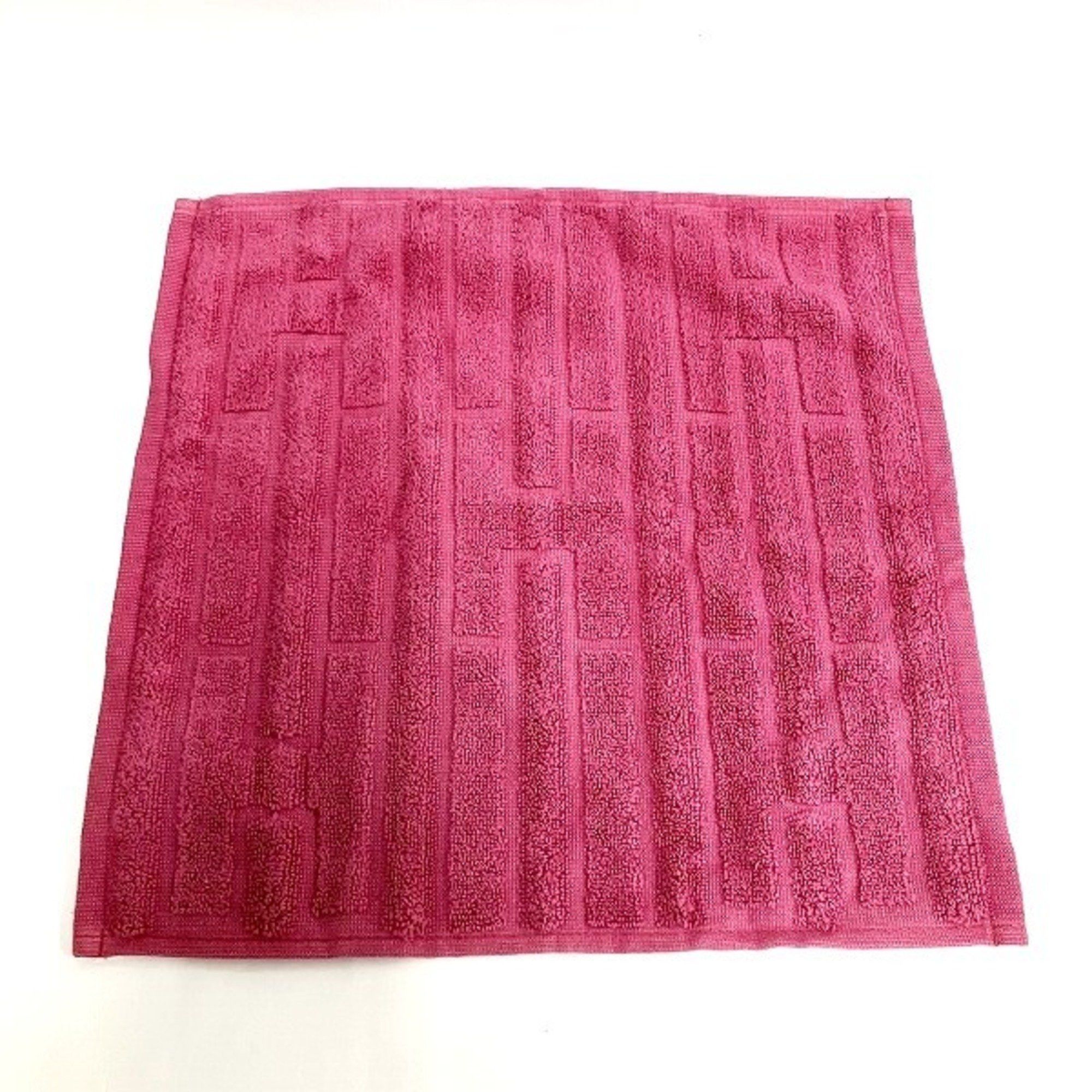 image of Hermes Carre Towel Stairs Pink Brand Accessories Hand Men's Women's