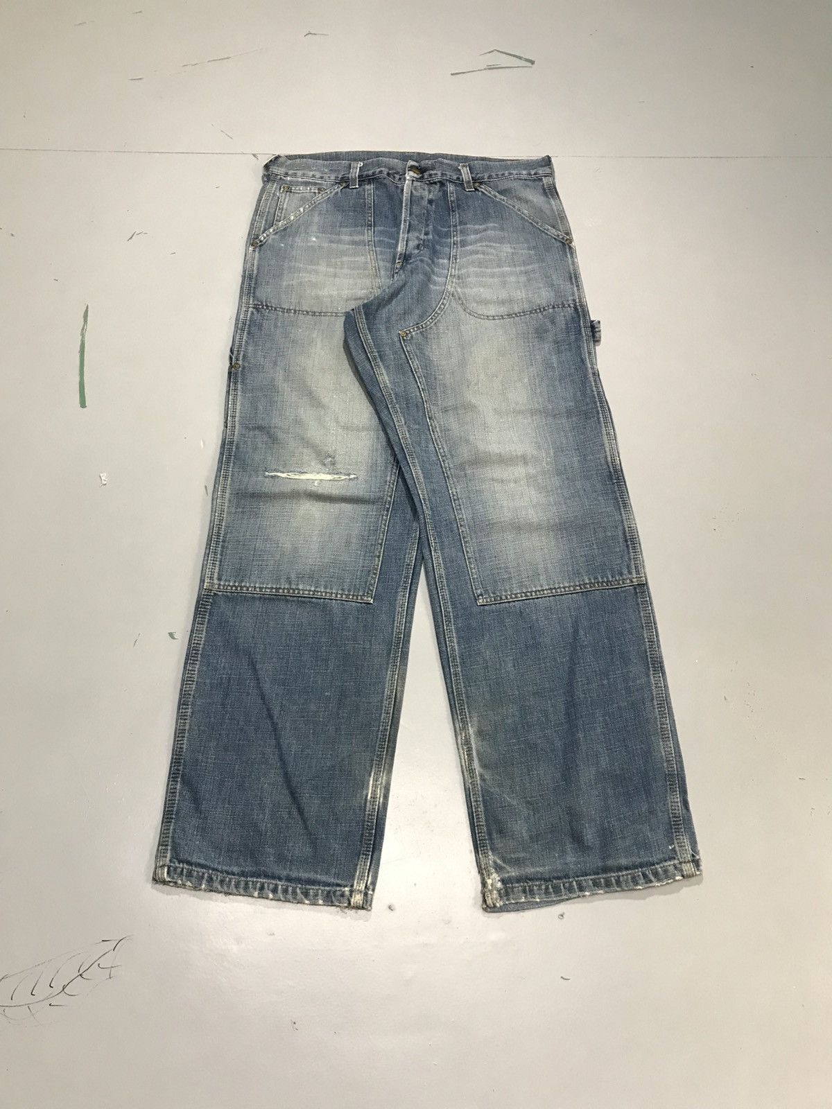 Carhartt Vintage carhartt double knee workwear Size US 36 / EU 52 - 1 Thumbnail