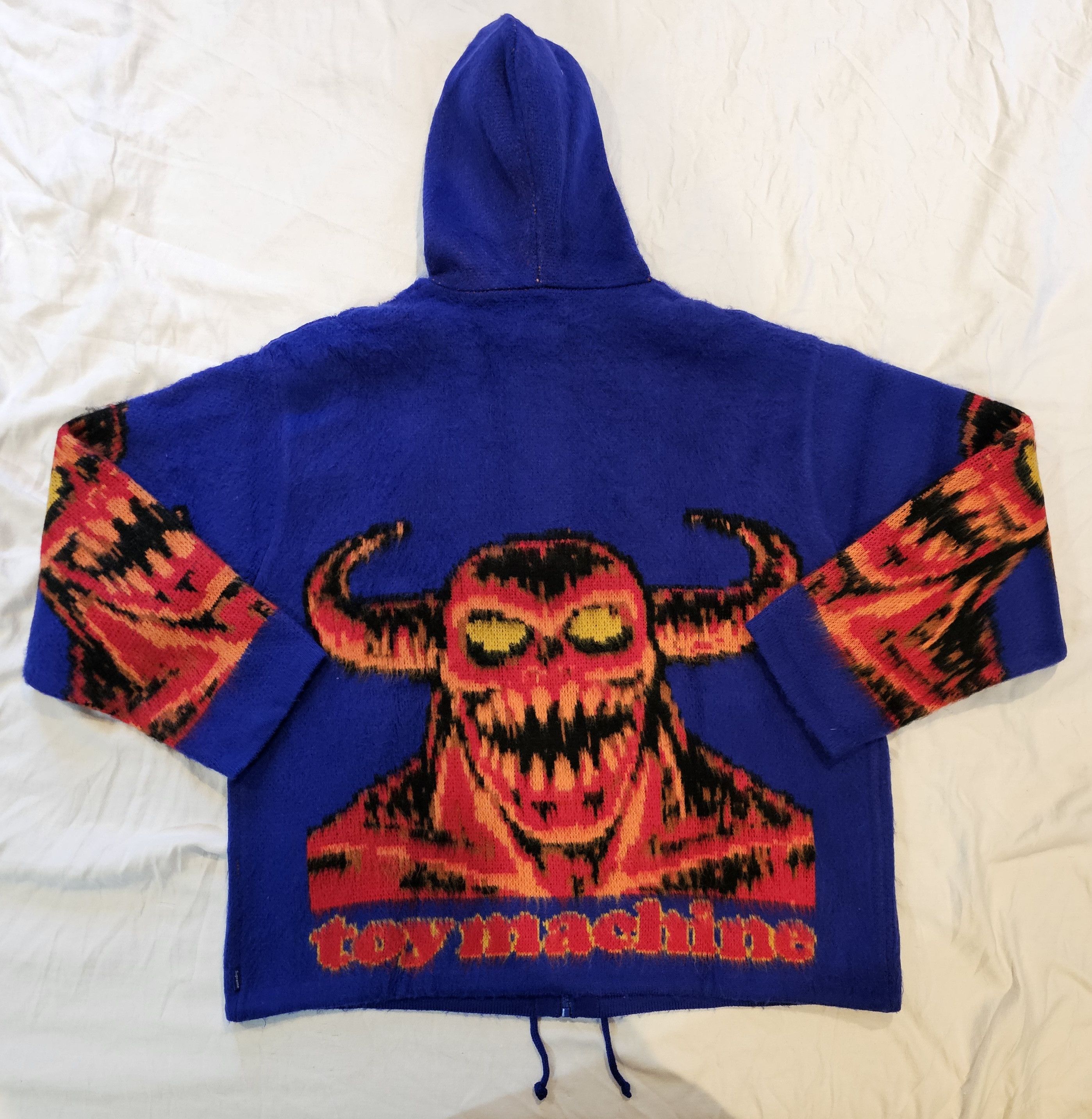 Supreme Toy Machine Zip Up Hooded
