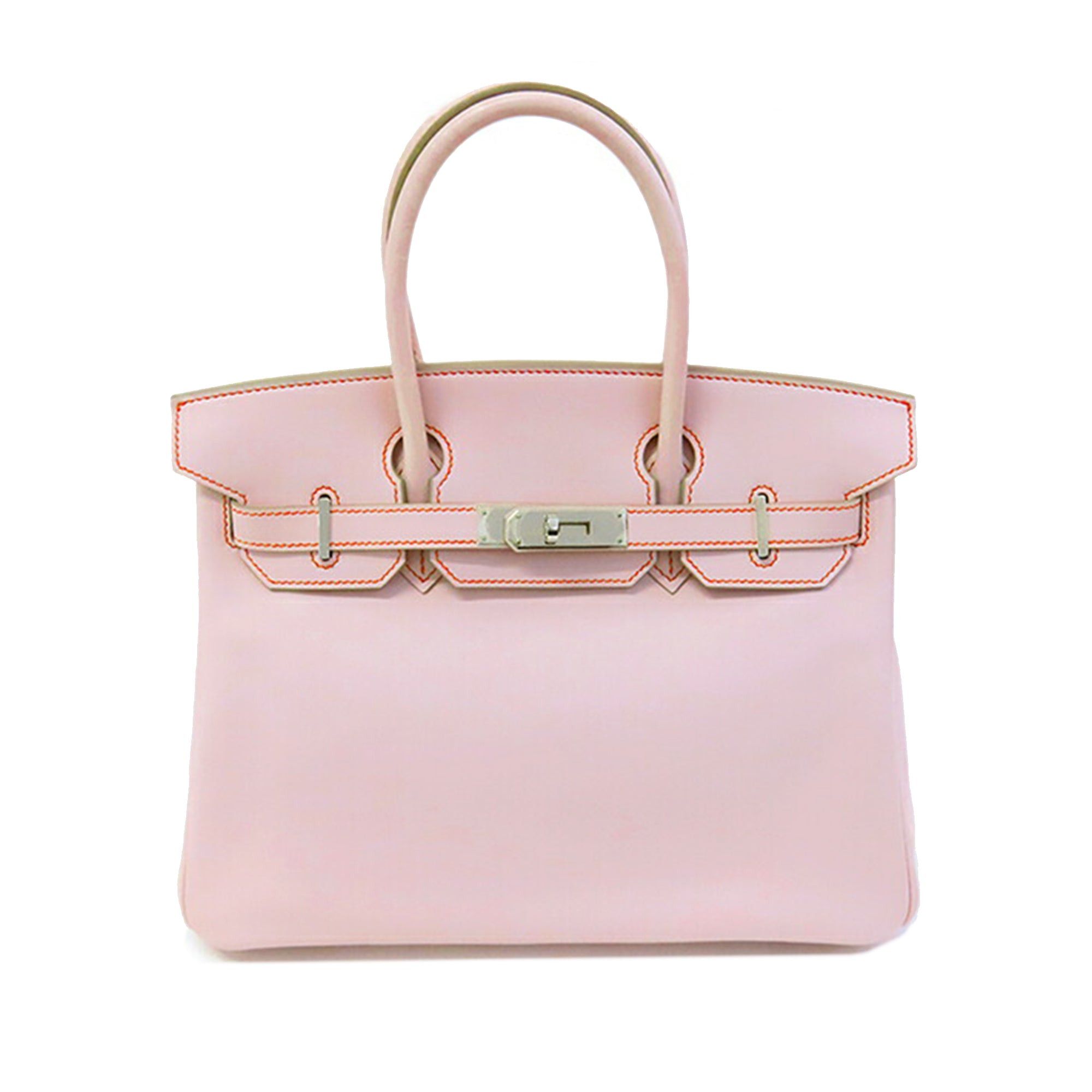 Hermes Hermès Special Order Swift Birkin Retourne 30 Pink Size ONE SIZE - 1 Thumbnail