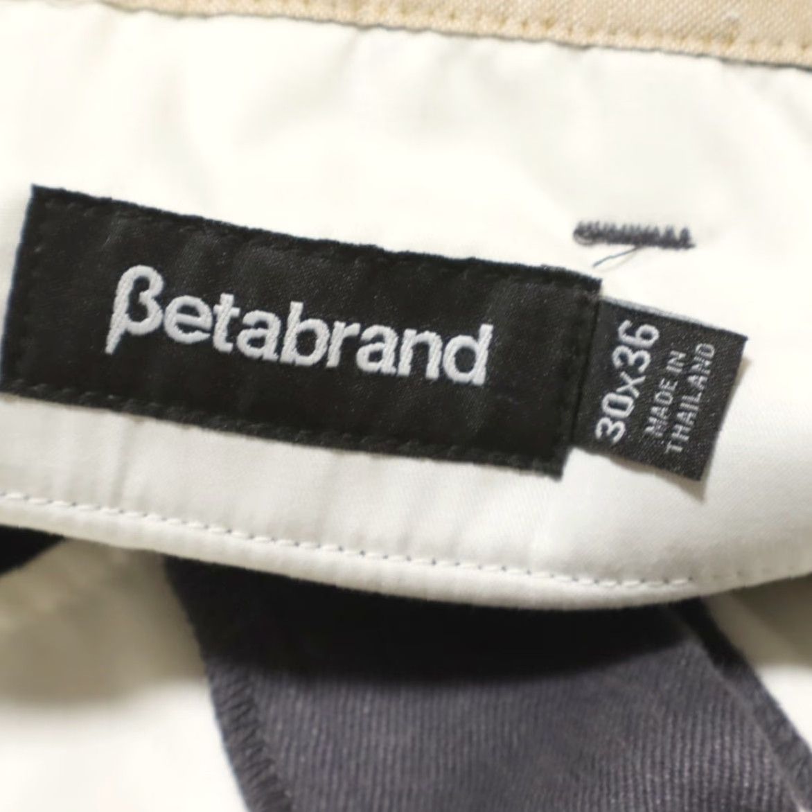 Vintage Betabrand Stretch Hemp Cotton Blend Twill Chino Pants Charcoal Men's 30 Regular fit Casual Mens Waist 32 Inseam 36 Regular Size US 30 / EU 46 - 5 Thumbnail