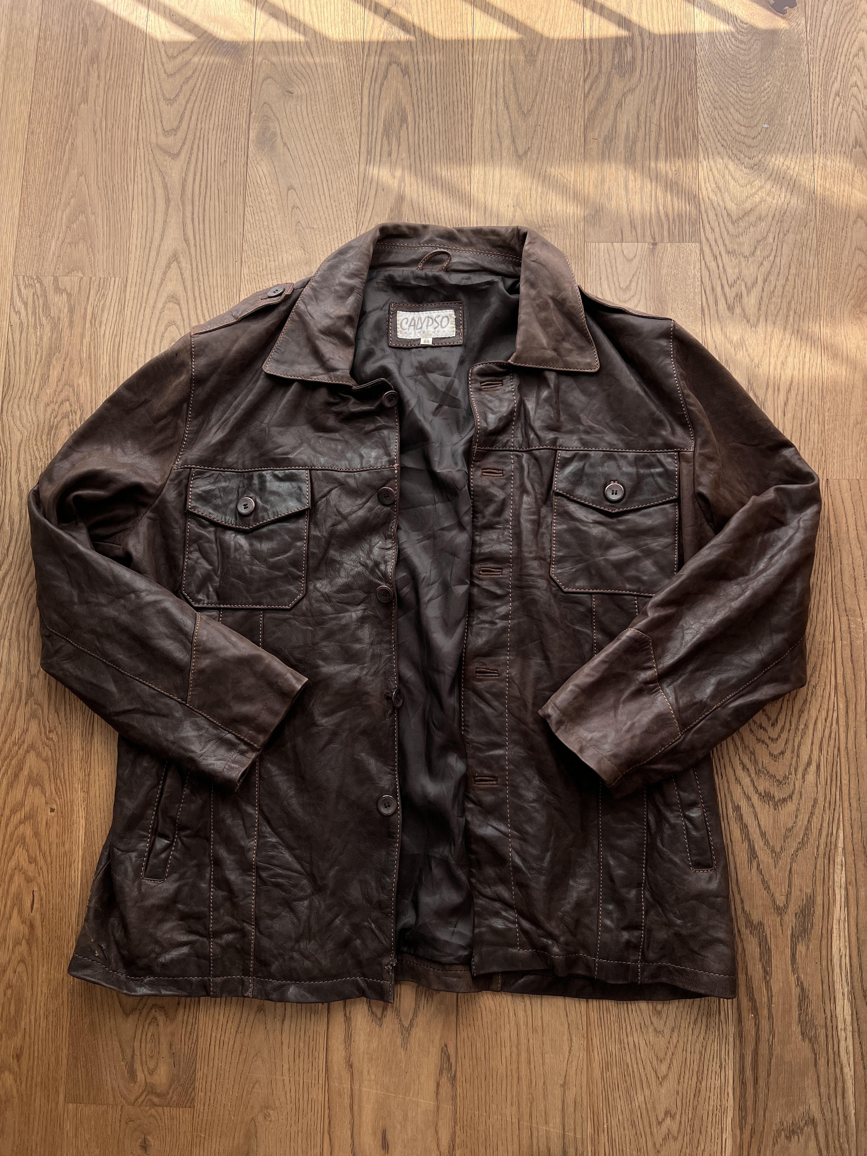 Hysteric Glamour Leather coat jacket vintage y2k 14th Addiction Diesel style Size US L / EU 52-54 / 3 - 10 Thumbnail