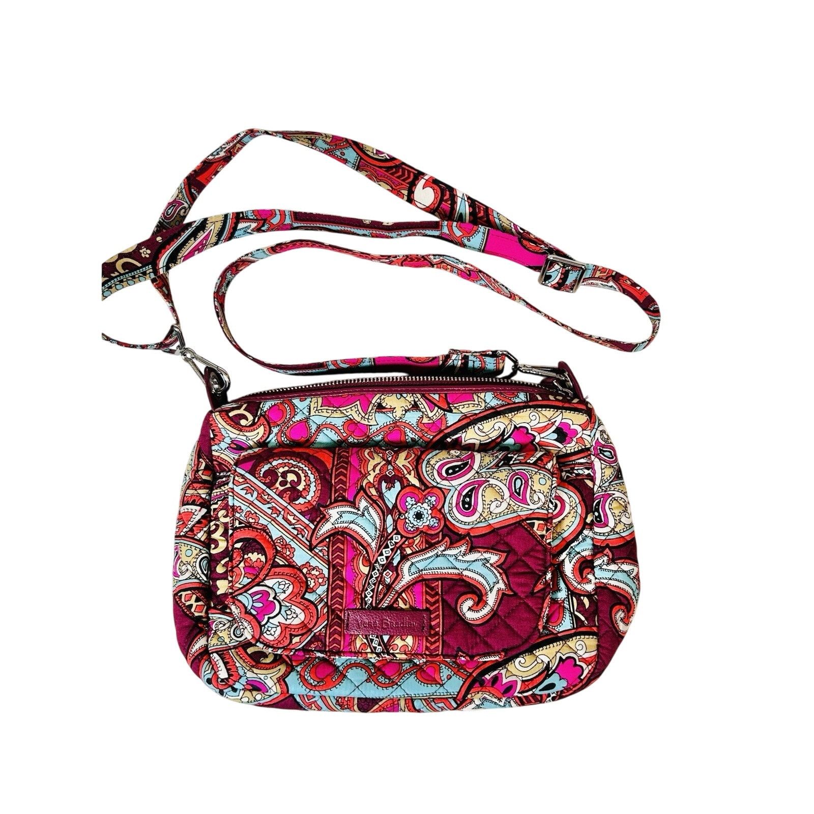 Vera Bradley Vera Bradley Regal Paisley Small Crossbody Purse Handbag Size ONE SIZE - 1 Thumbnail