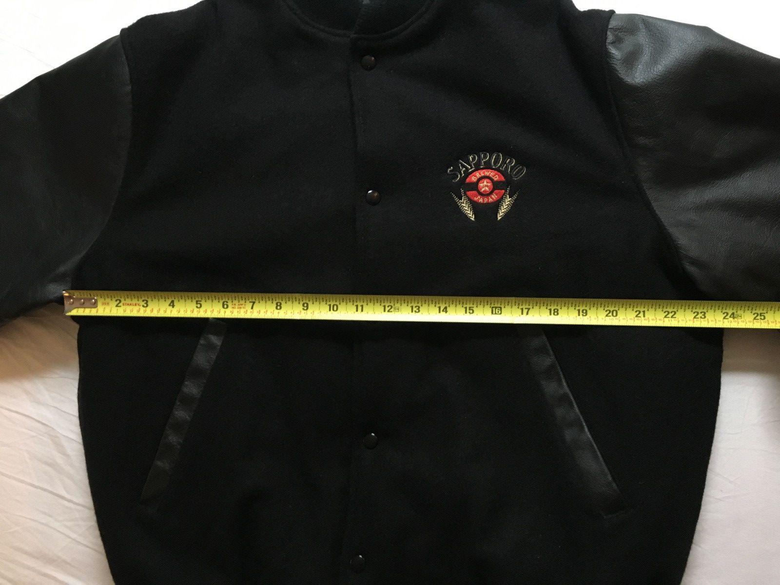 Vintage Vintage Sapporo Letterman Size US XL / EU 56 / 4 - 4 Thumbnail
