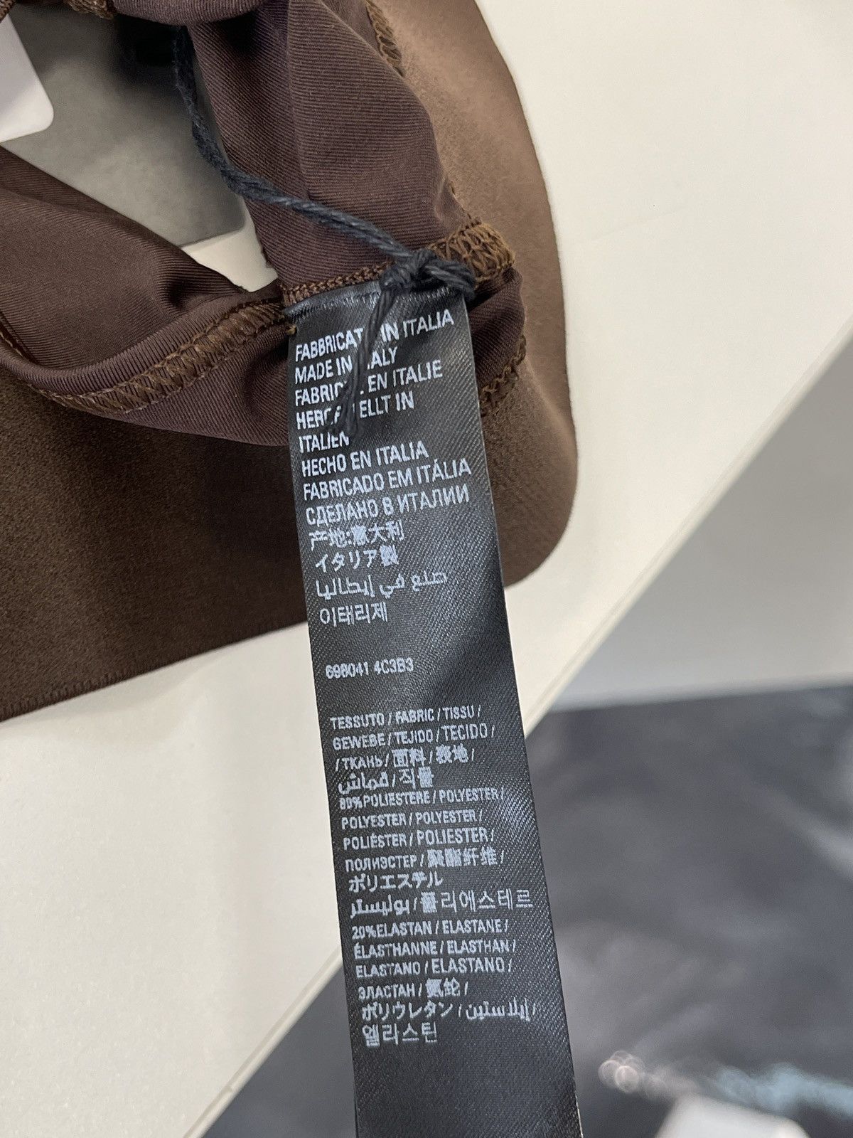 Balenciaga Balenciaga Sports Bra Brown Size M / US 6-8 / IT 42-44 - 4 Thumbnail