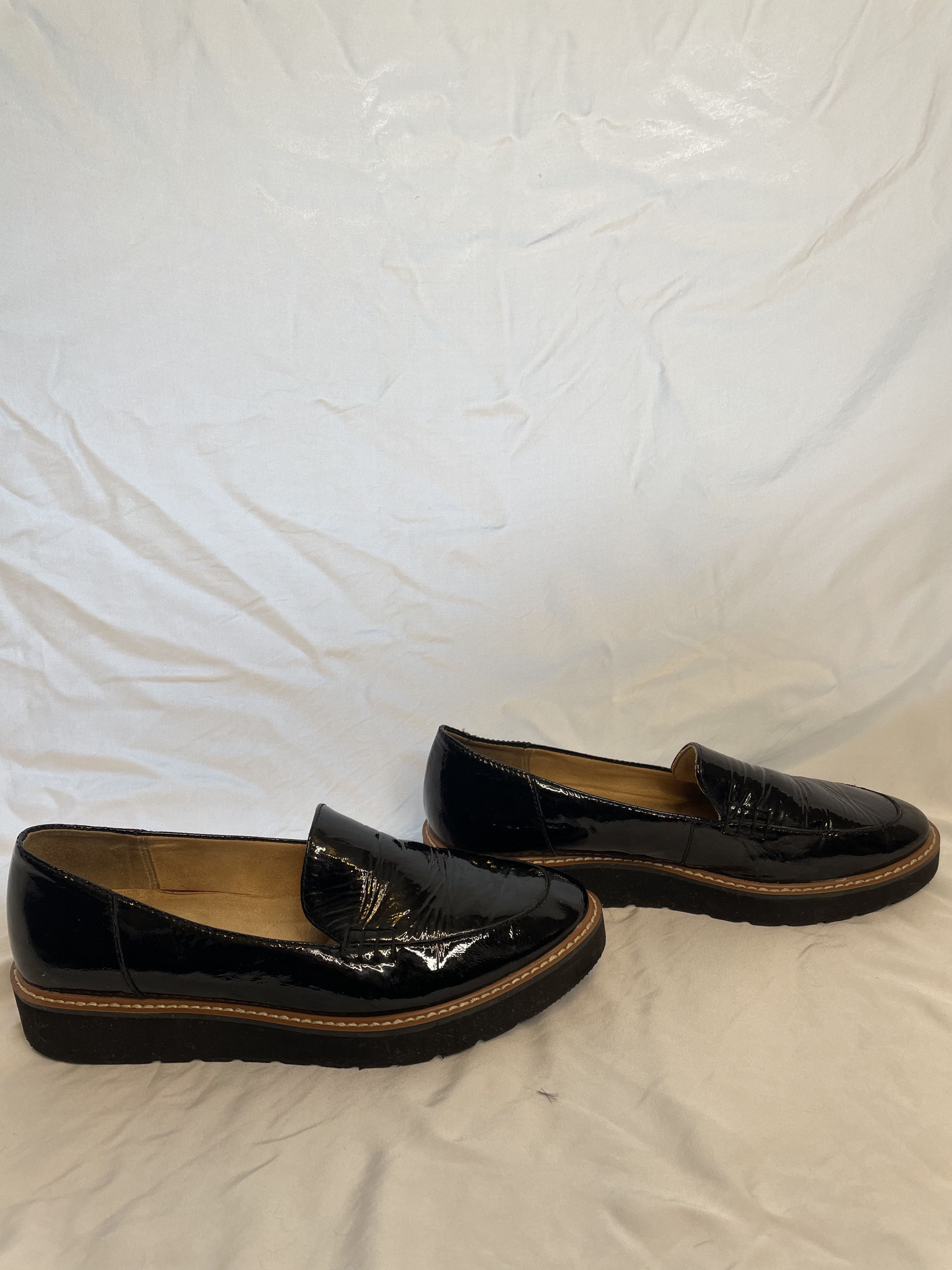 Naturalizer Naturalizer Patent Leather Driving Moccasin Loafer Shoes Size US 8 / IT 38 - 2 Thumbnail