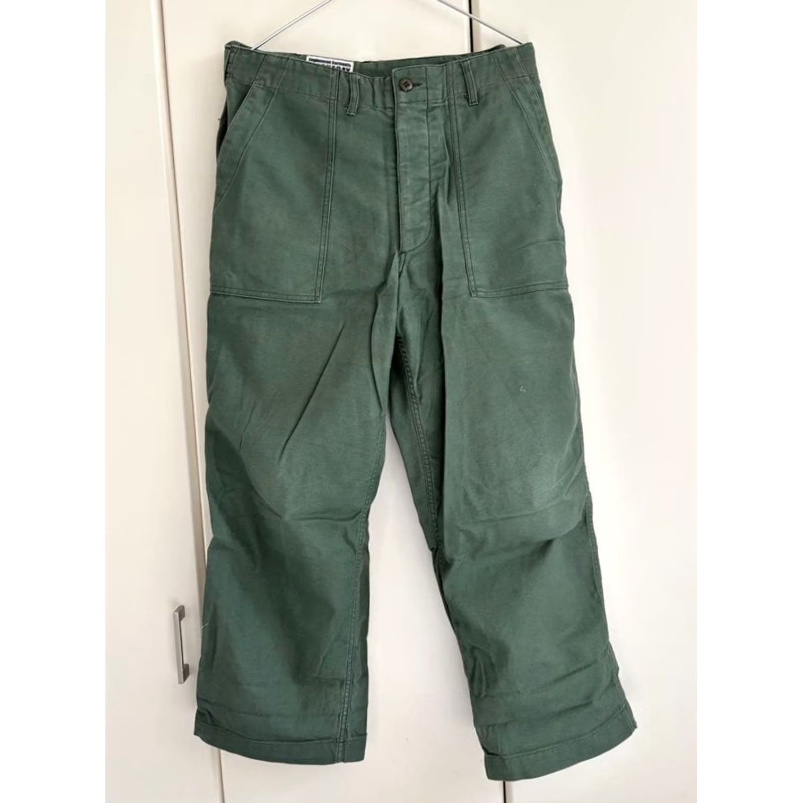 Engineered Garments Engineered Garments Baker Pants Men Cotton Green M Regular Size M Navy? Size US 31 - 2 Thumbnail