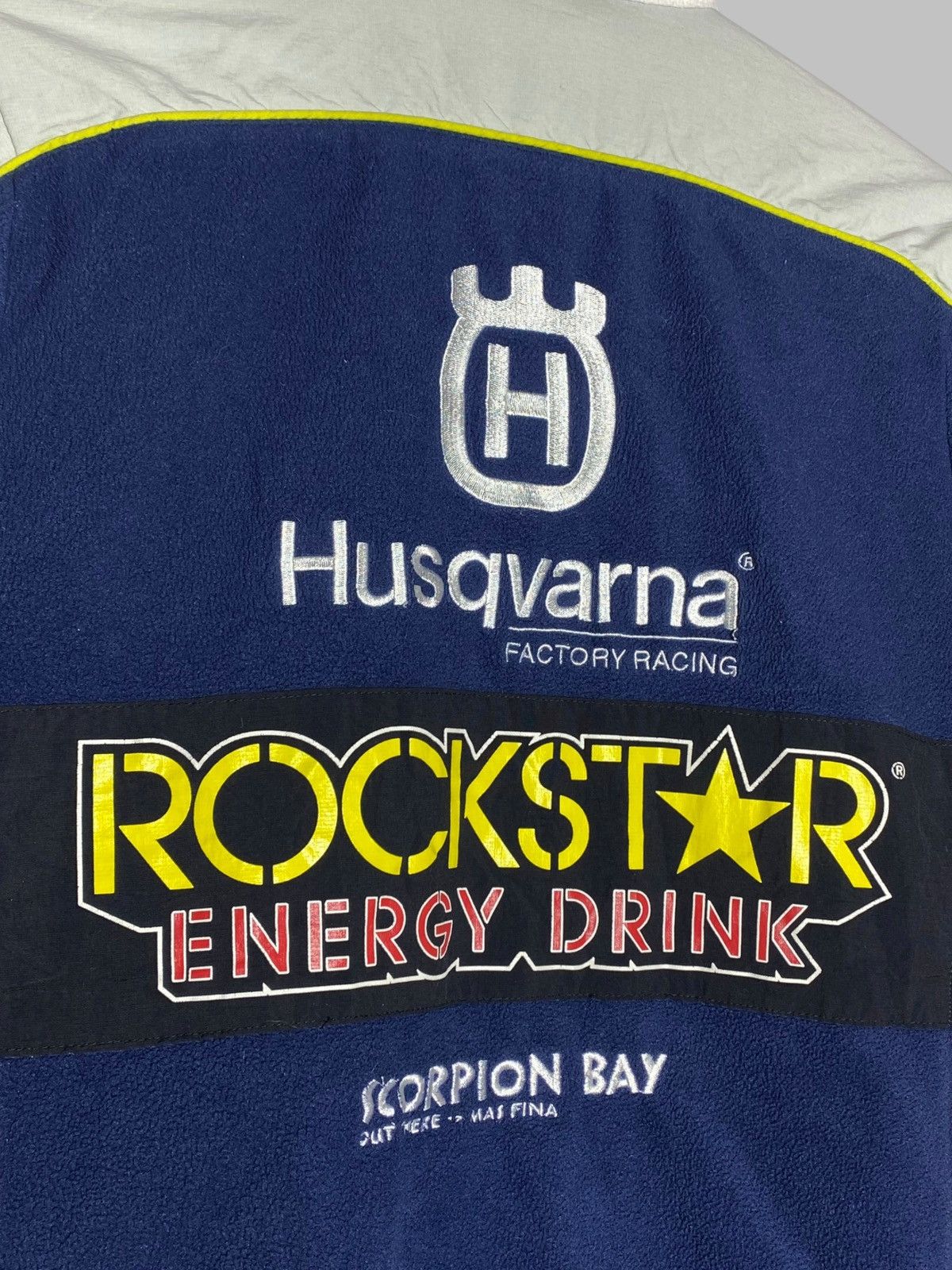 Vintage 🔥 Y2K ROCKSTAR ENERGY ZIP HOODIE MOTO GP STREET RACER Size US S / EU 44-46 / 1 - 12 Thumbnail