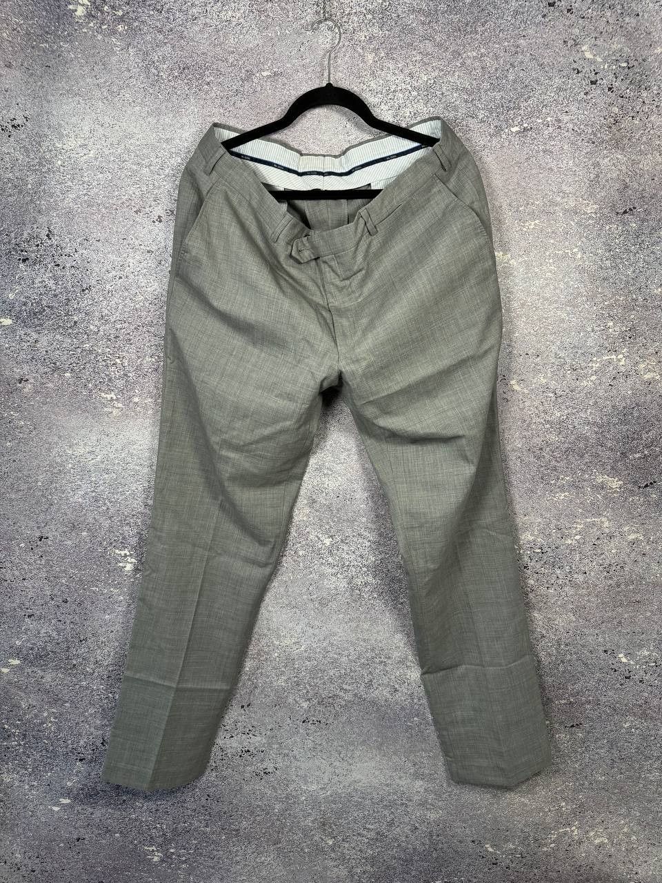 Pal Zileri Pal Zileri Pants Trousers Gray Mens Taglia 54 Size US 36 / EU 52 - 1 Thumbnail