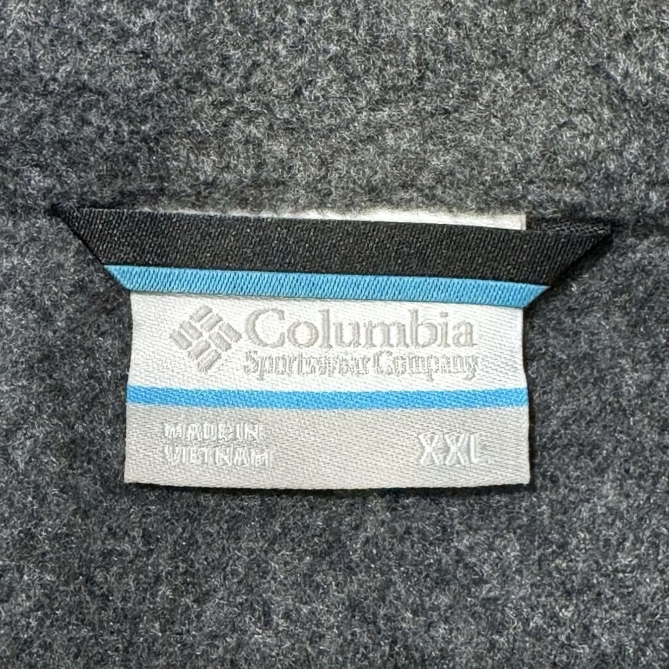 Vintage VINTAGE Columbia Washington University St Louis Full Zip Fleece Jacket Men’s 2XL Gray Logo Embroidered Sweatshirt College Retro University Size US XXL / EU 58 / 5 - 4 Thumbnail