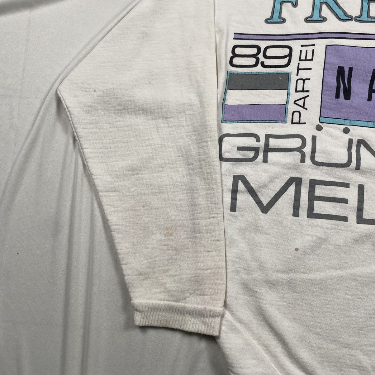 Freitag Grail 1989 Freitag Germany Distressed Crewneck Size US L / EU 52-54 / 3 - 4 Thumbnail
