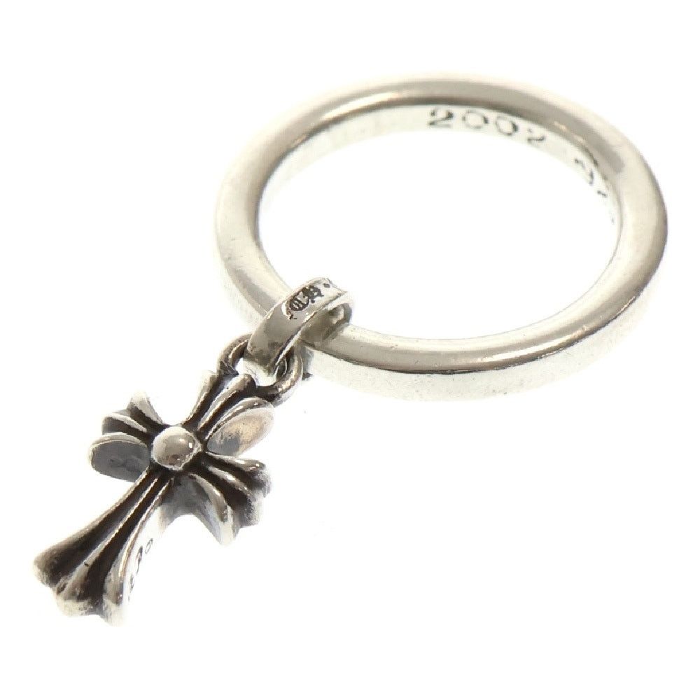 +CHROME HEARTS+ BABY FAT CROSS RING クロス リング シルバー Chrome Hearts Baby Fat Ring | Grailed