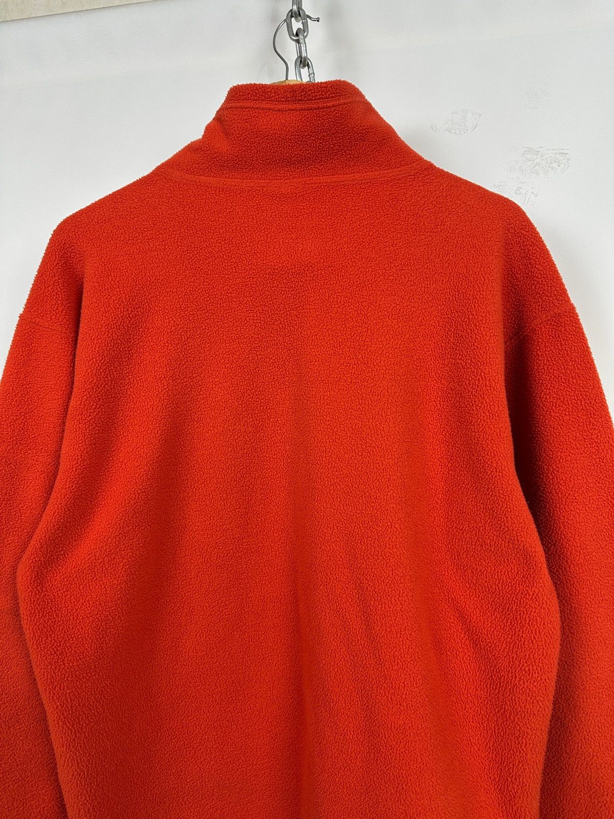 Nike 90s Vintage Nike Center Big Logo Fleece Half Neck Jacket Size US S / EU 44-46 / 1 - 18 Thumbnail