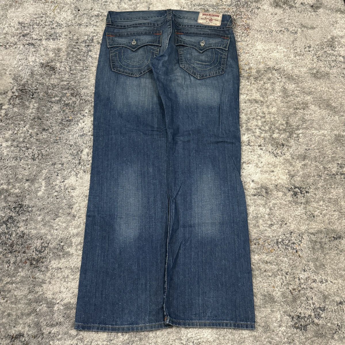 JNCO × True Religion × Vintage Vintage Y2K True Religion baggy wide leg jeans Size US 36 / EU 52 - 1 Thumbnail