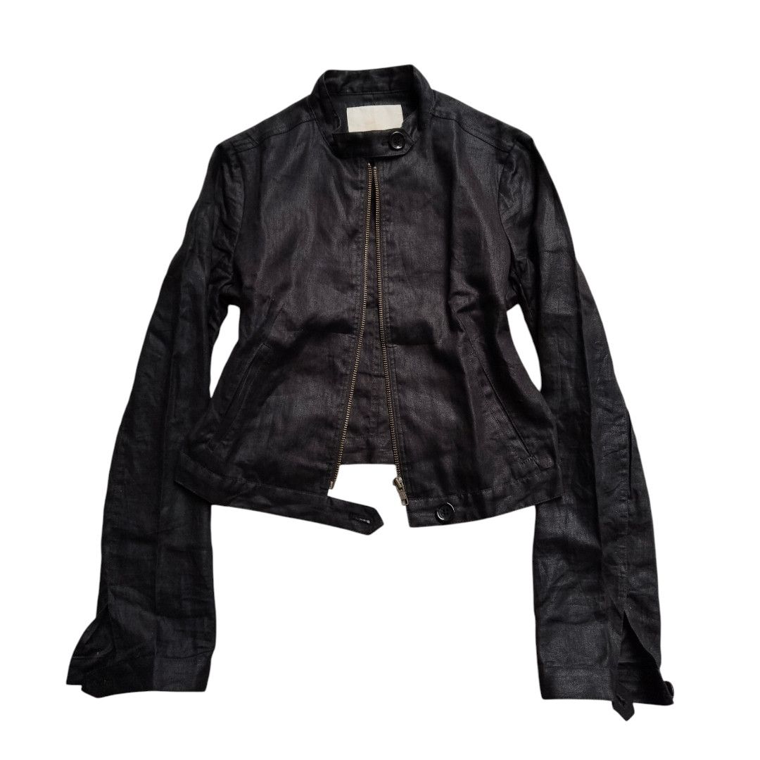 Enchantment by le ciel bleu zip up moto jacket
