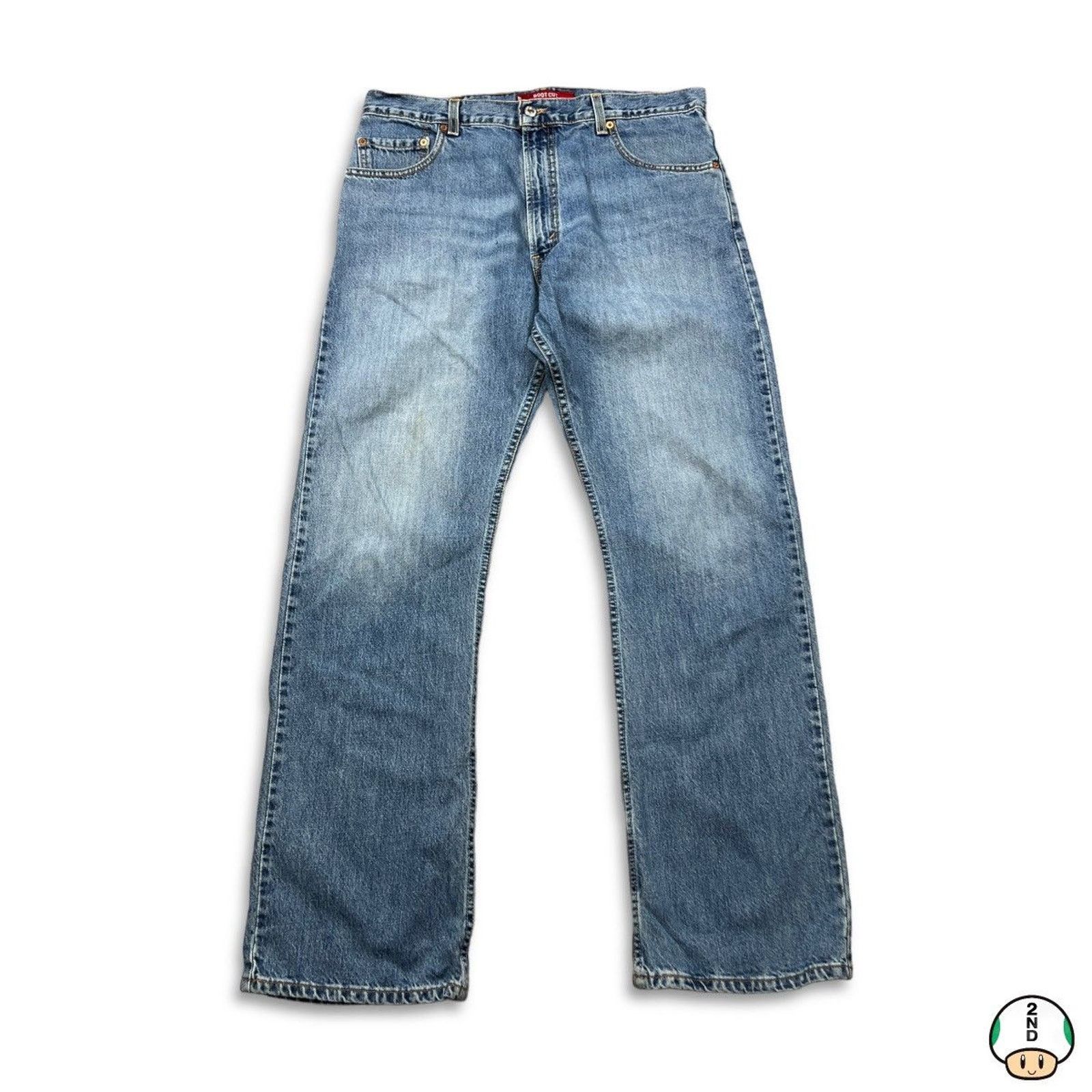 Levi's Vintage Levi’s 517 Boot Cut Jeans 36x32 Red Tab Y2K Denim Size US 36 / EU 52 - 1 Thumbnail