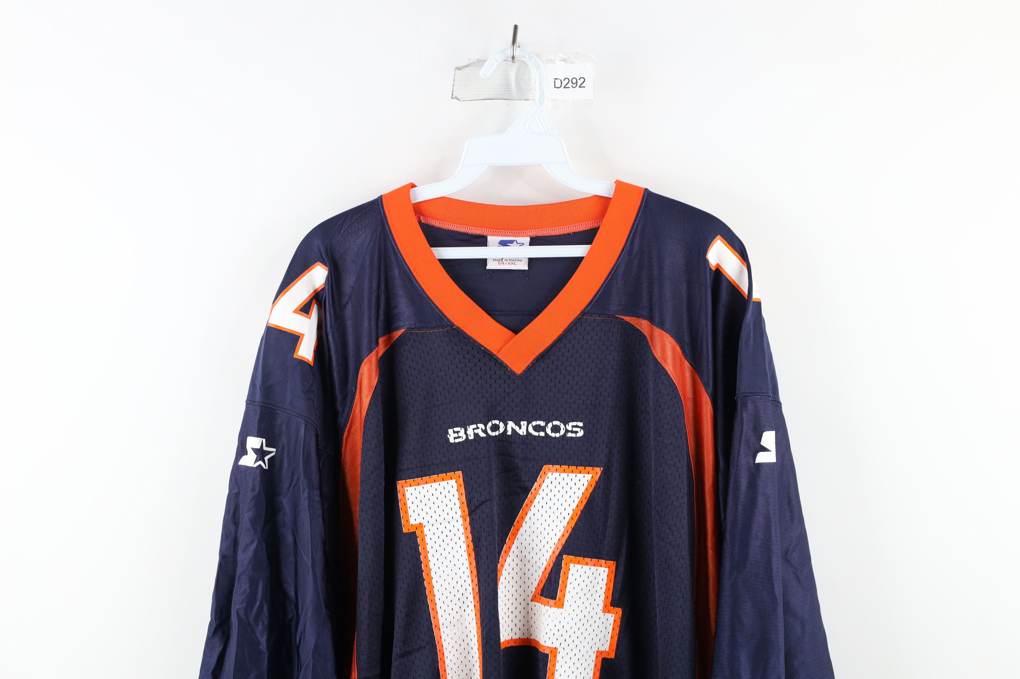 Starter Vintage 90s Starter Denver Broncos Football Jersey #14 Size US XXL / EU 58 / 5 - 2 Thumbnail