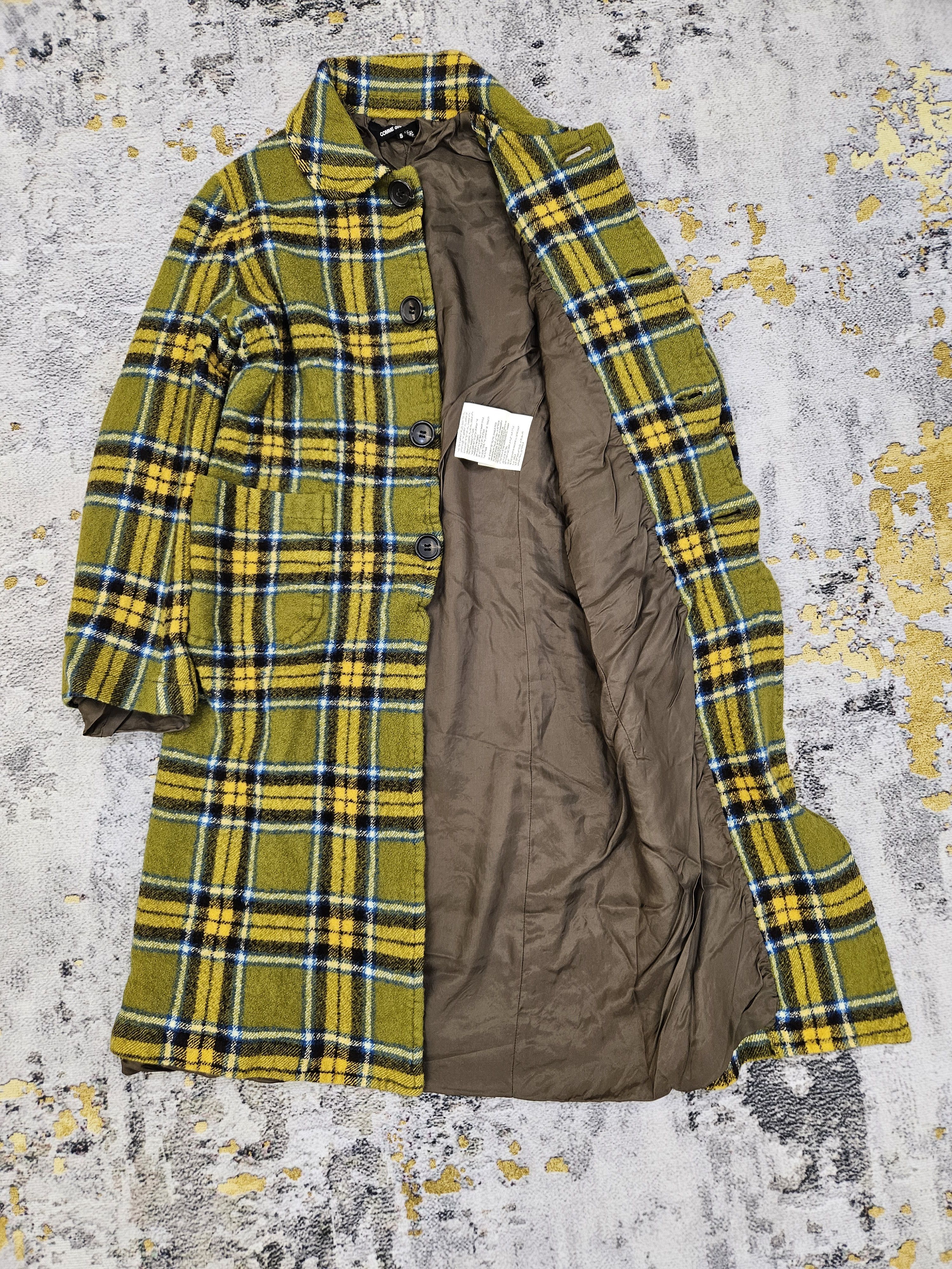 Comme des Garcons Comme des Garçons Women Long Wool Coat - AvantGarde Elegance Size S / US 4 / IT 40 - 4 Thumbnail
