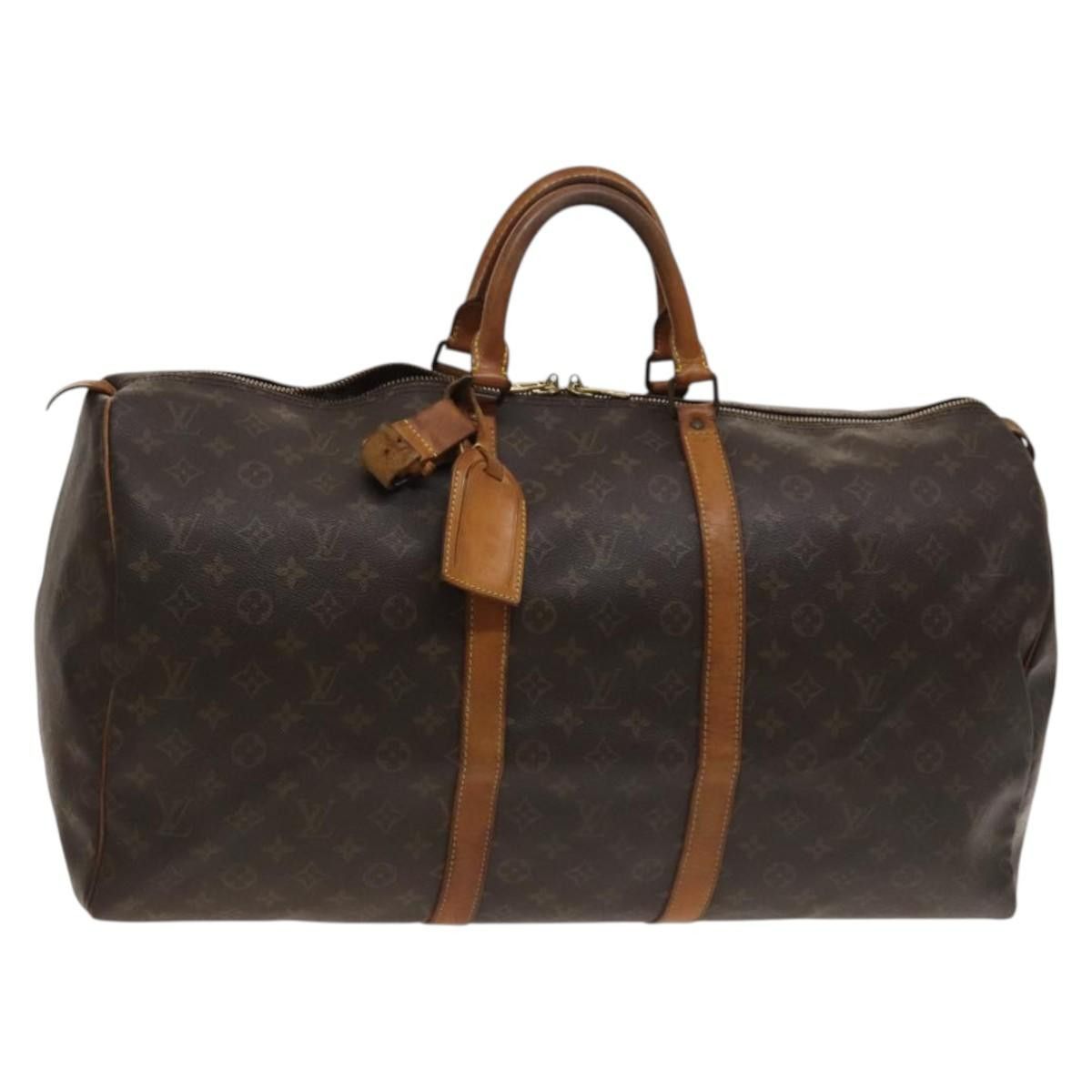 Louis Vuitton LOUIS VUITTON Monogram Keepall 55 Boston Bag M41424 Size ONE SIZE - 1 Thumbnail