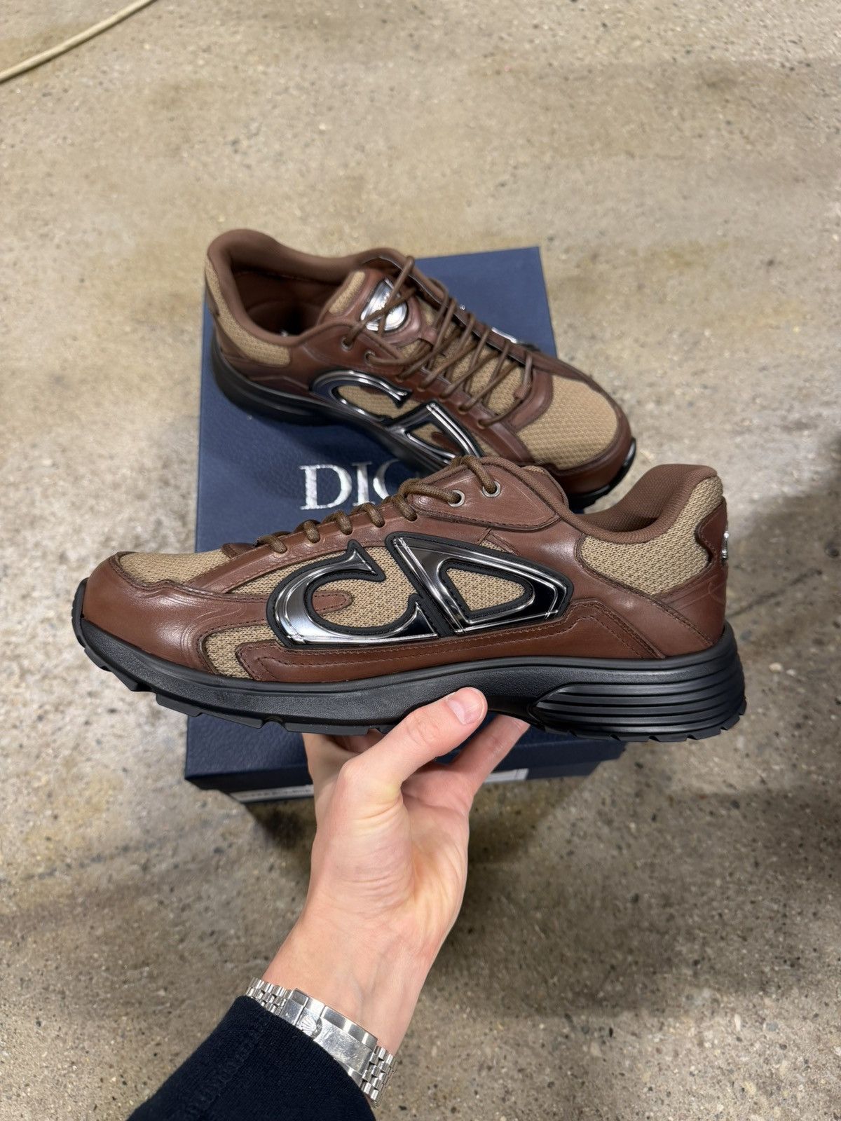 Dior Dior B30 Low Top Sneaker NEW 1300$ Size US 12 / EU 45 - 4 Thumbnail
